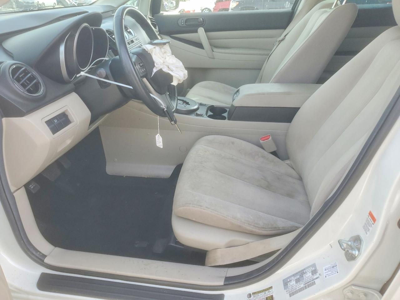 2011 Mazda Cx-7 Белый vin: JM3ER2B51B0376619