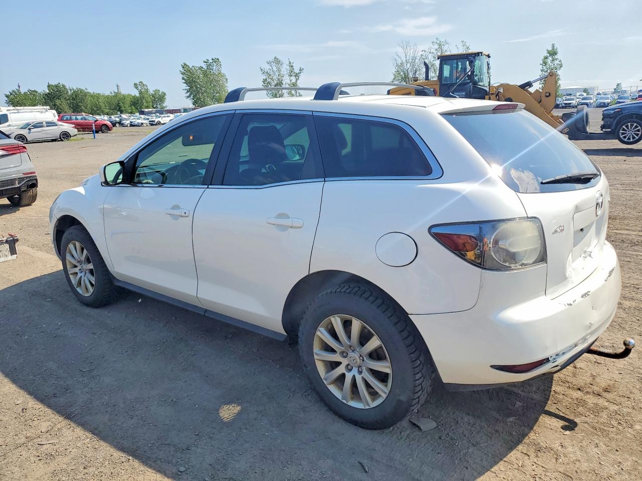 2011 Mazda Cx-7 White vin: JM3ER2B51B0407481