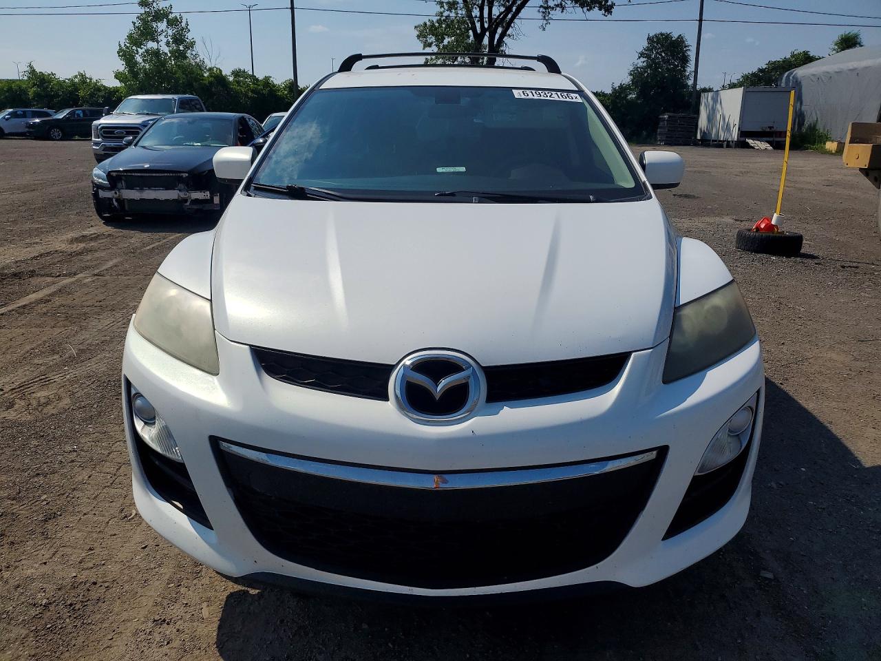 2011 Mazda Cx-7 White vin: JM3ER2B51B0407481
