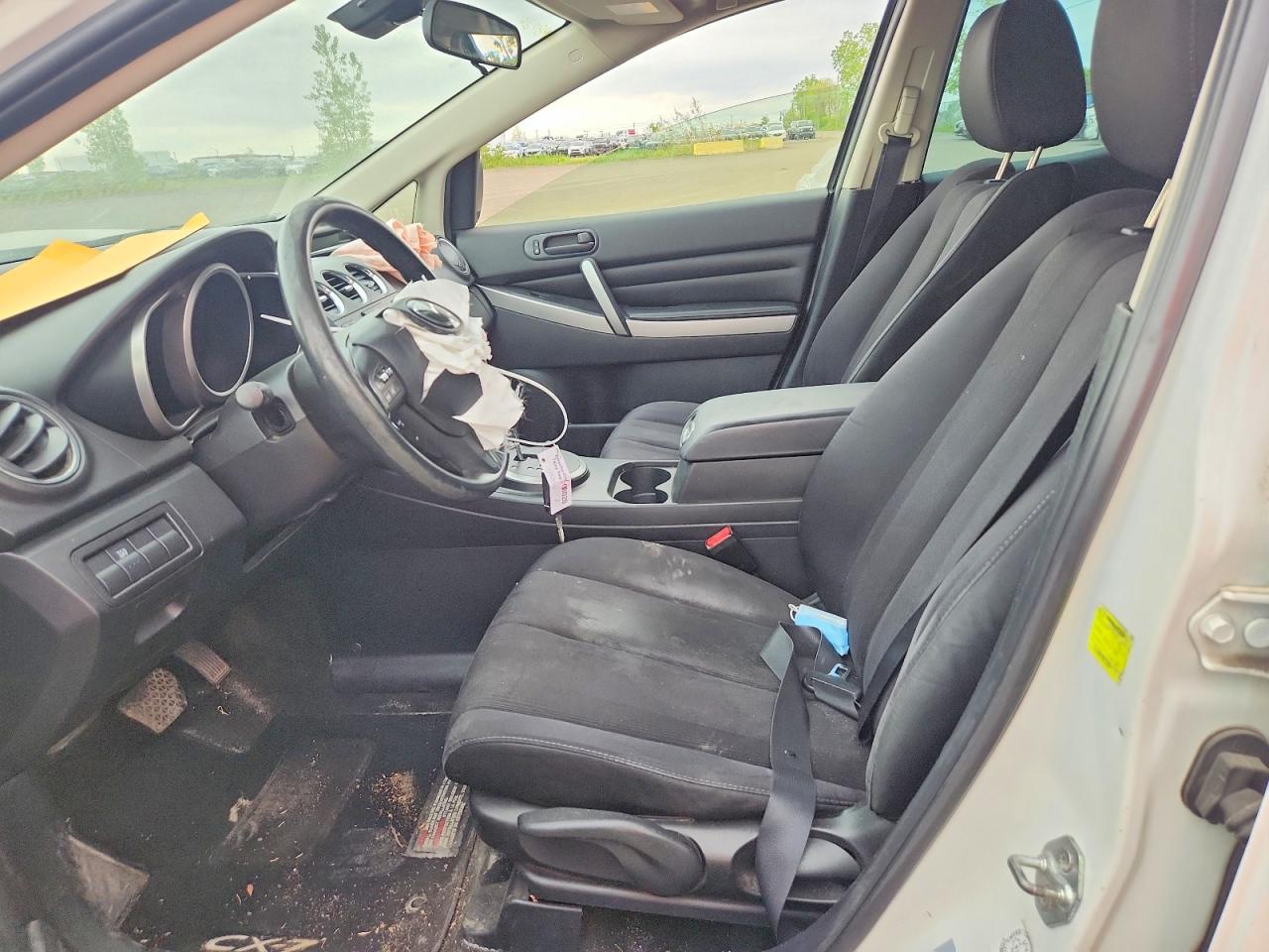 2011 Mazda Cx-7 White vin: JM3ER2B51B0408274