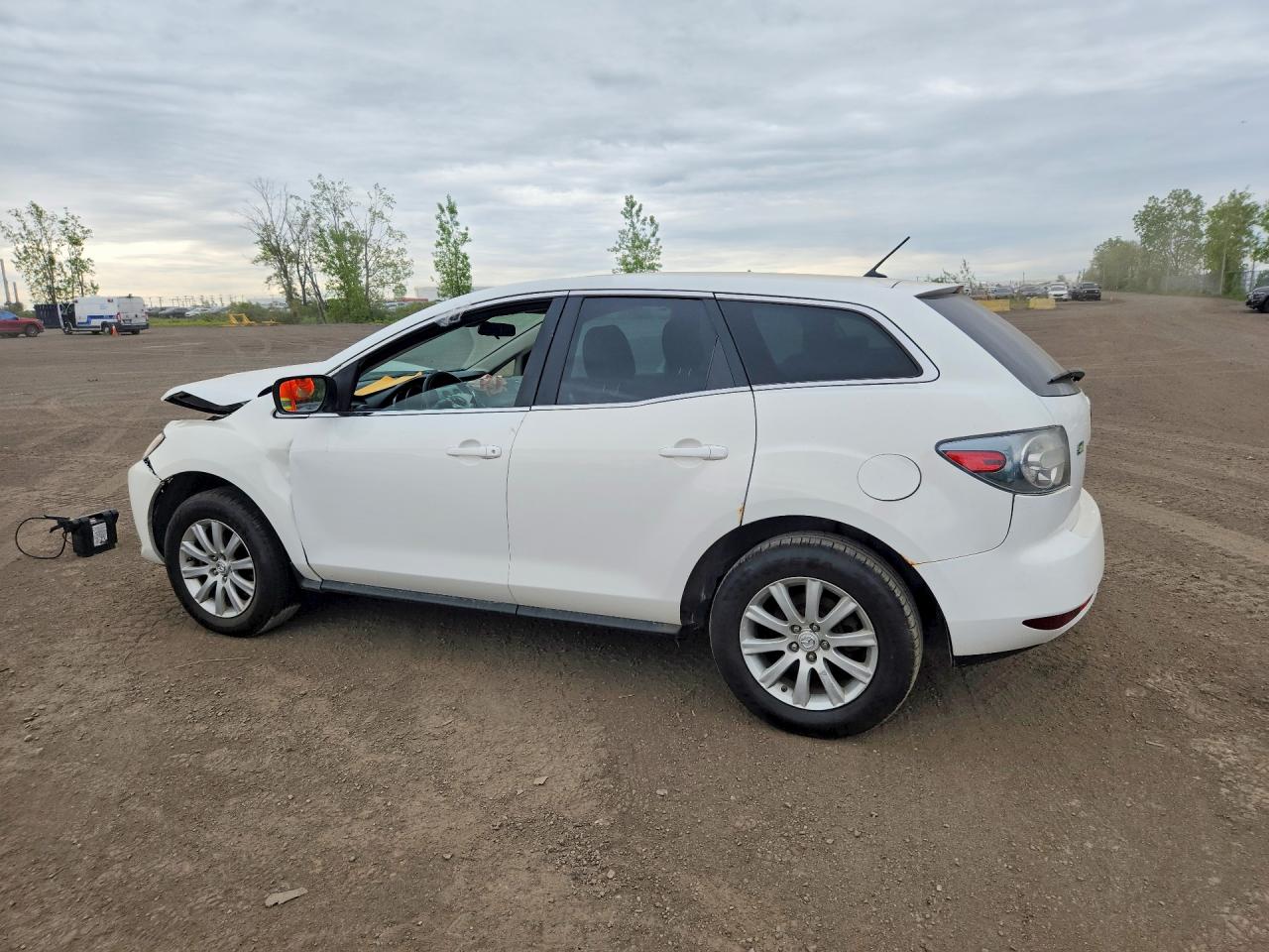 2011 Mazda Cx-7 White vin: JM3ER2B51B0408274