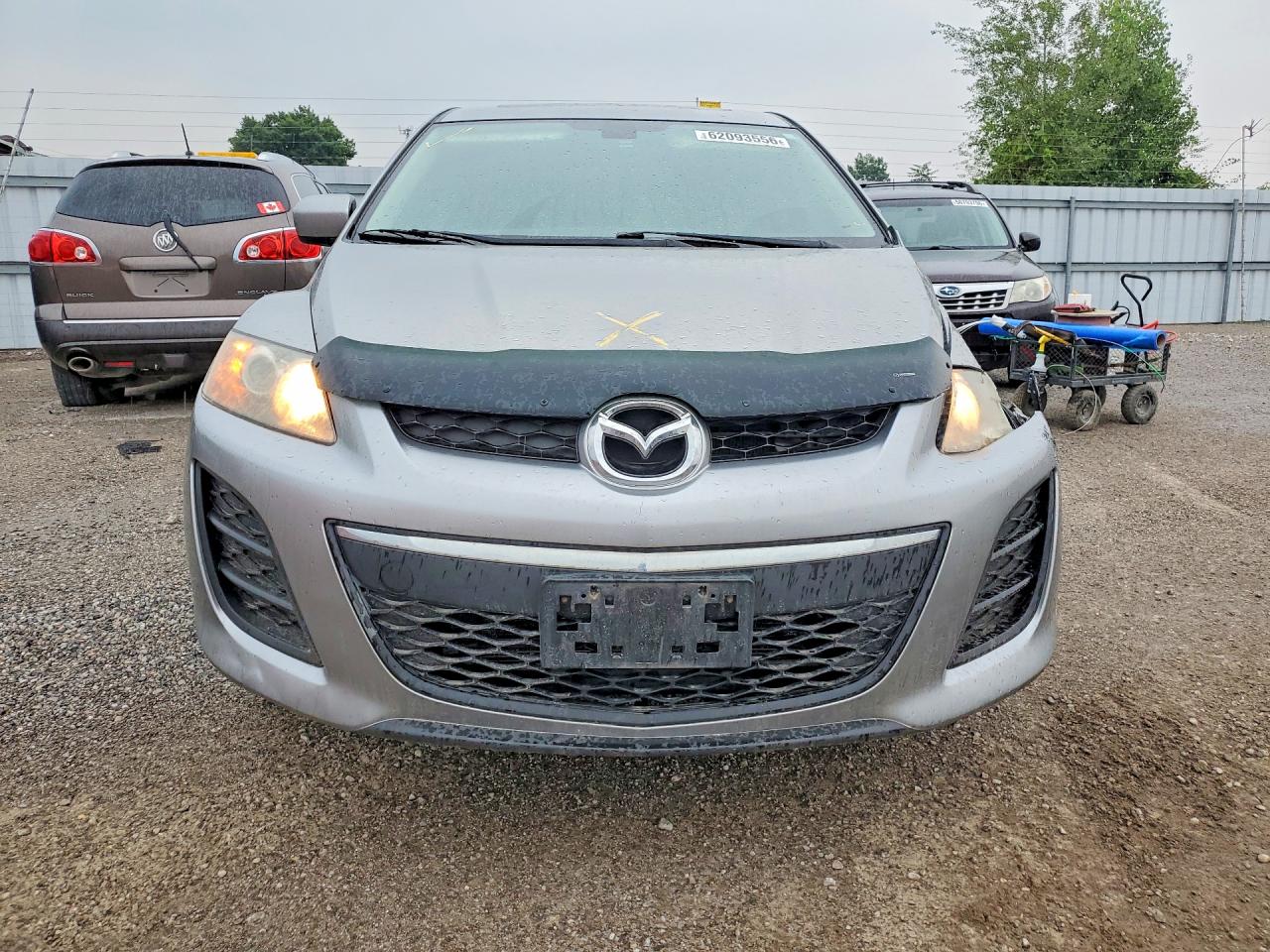 2011 Mazda Cx-7 Silver vin: JM3ER2B52B0355939