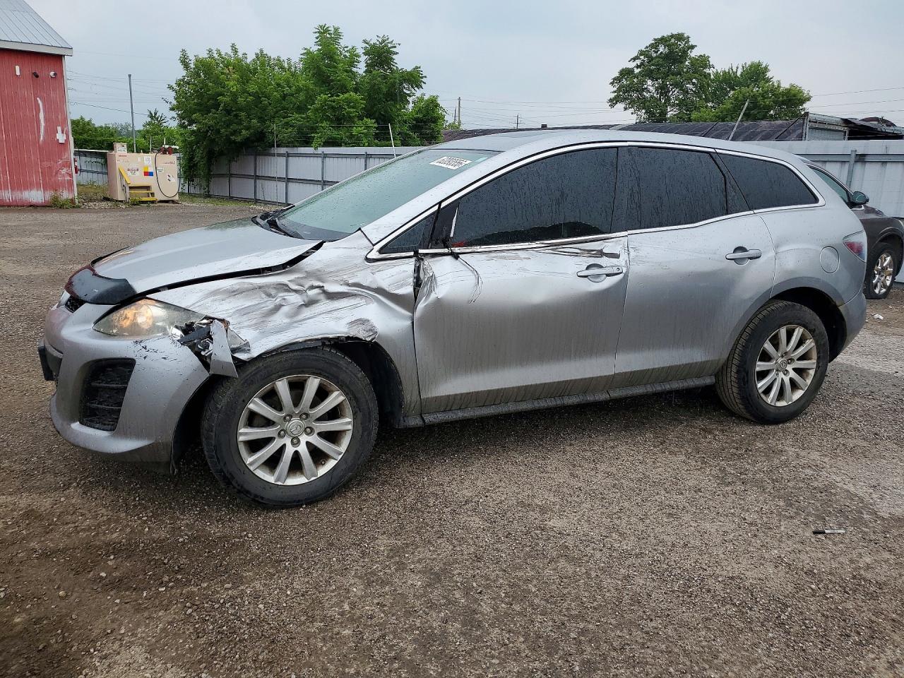 2011 Mazda Cx-7 Silver vin: JM3ER2B52B0355939