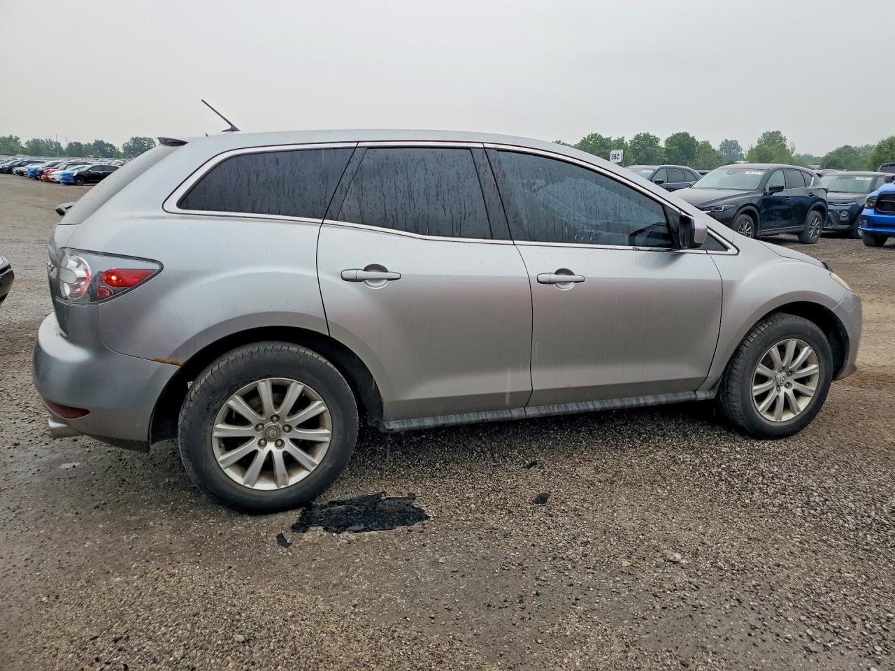 2011 Mazda Cx-7 Silver vin: JM3ER2B52B0355939
