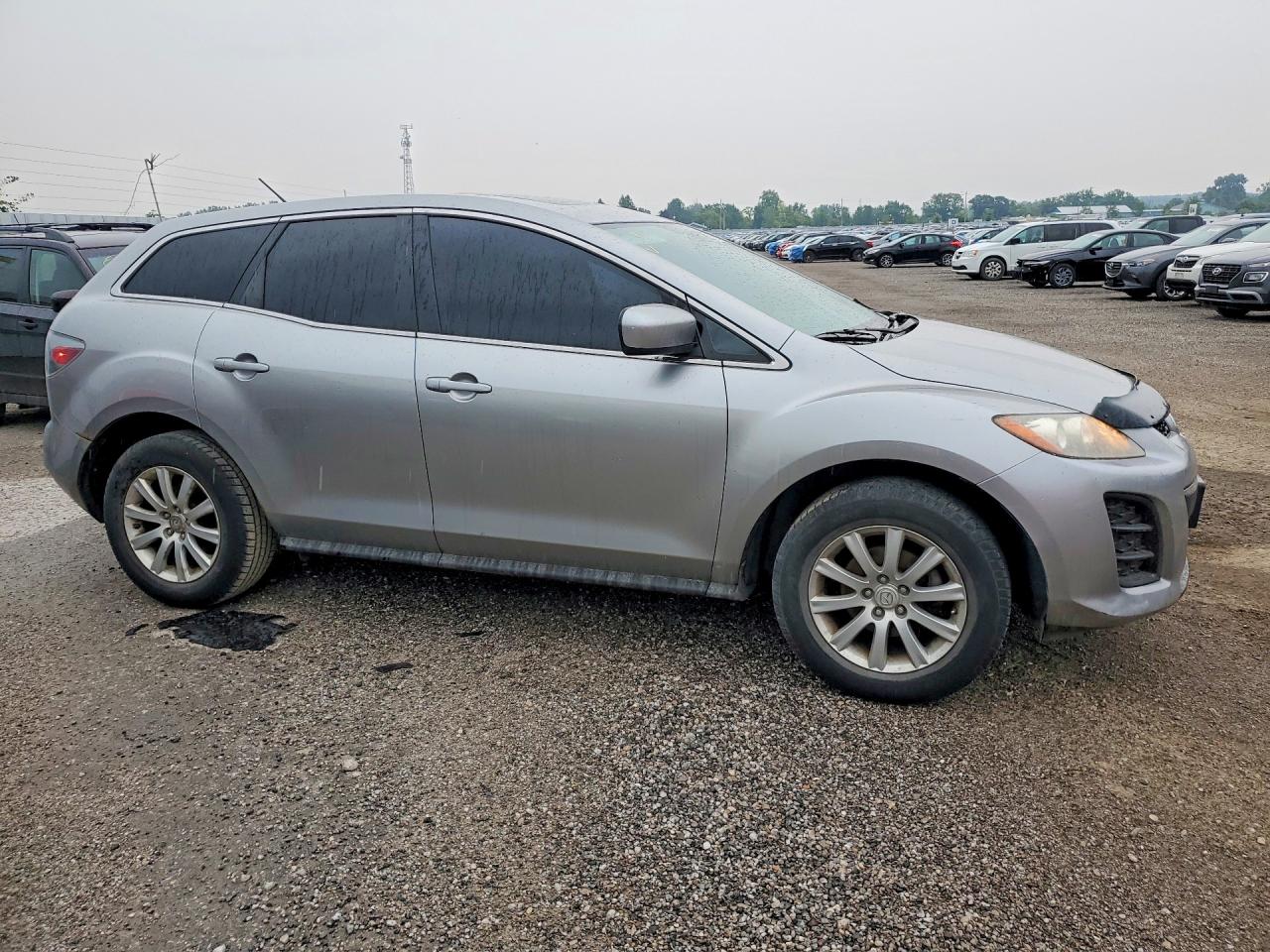 2011 Mazda Cx-7 Silver vin: JM3ER2B52B0355939