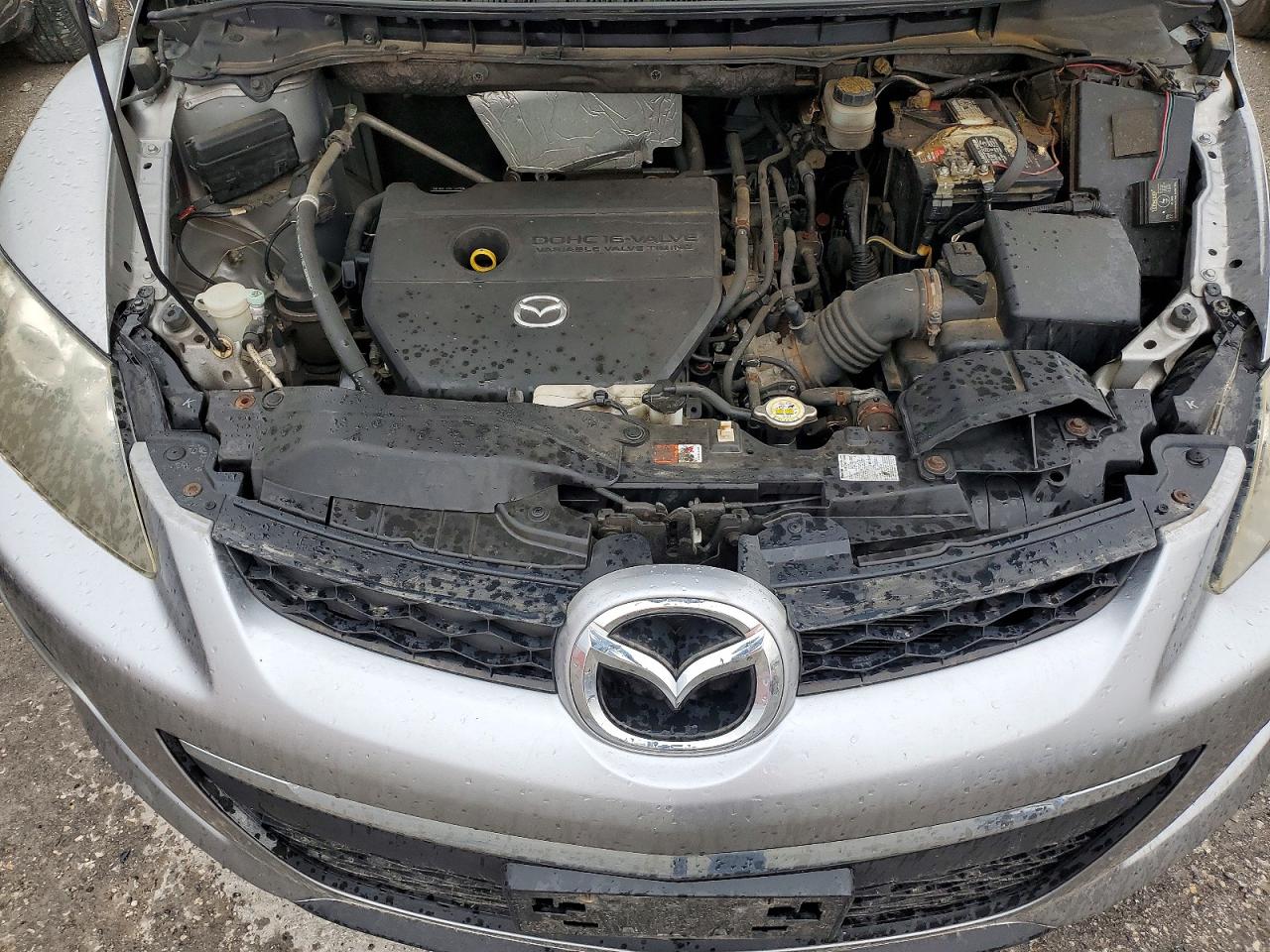 2011 Mazda Cx-7 Silver vin: JM3ER2B52B0355939