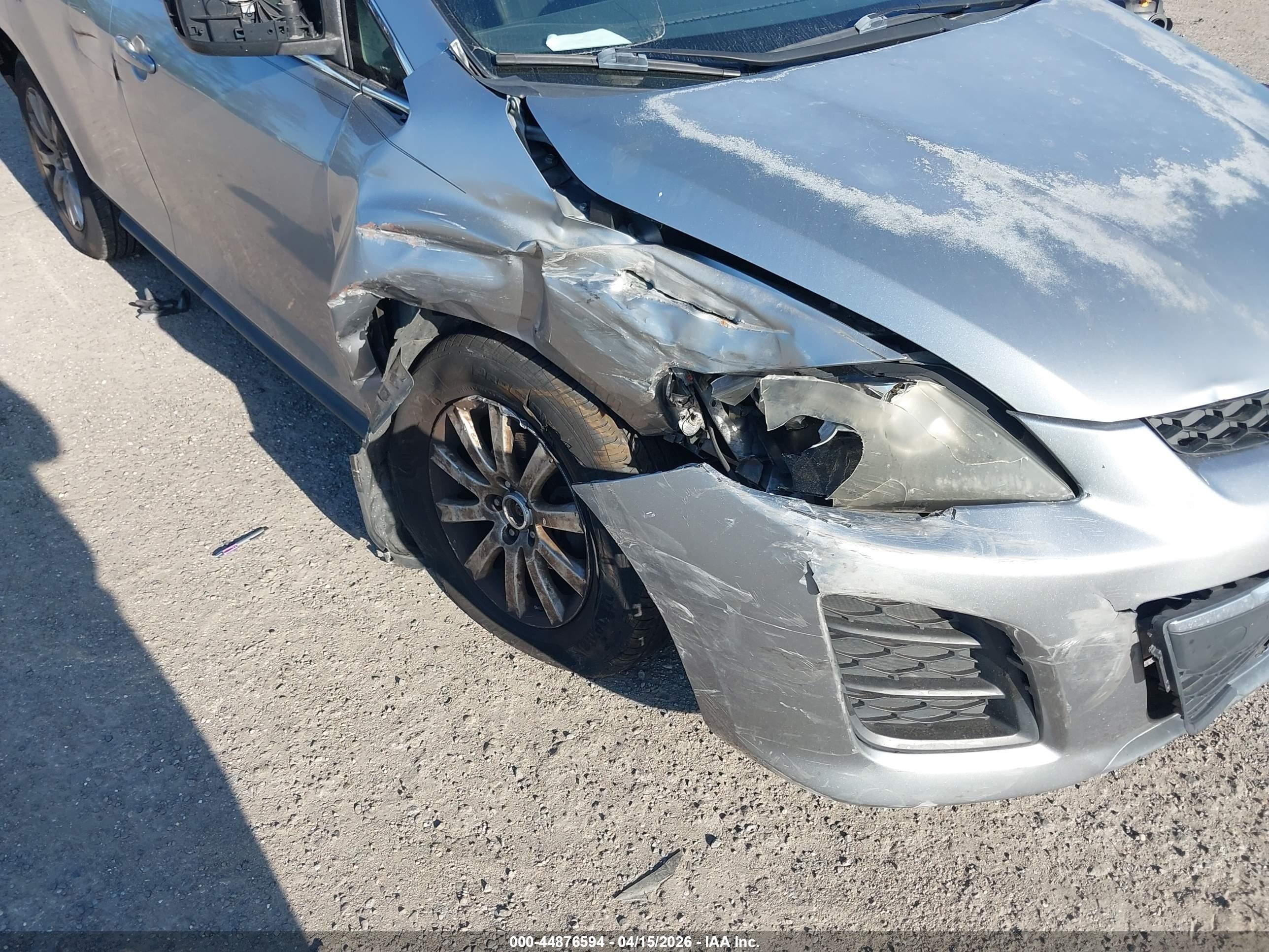 2011 Mazda Cx-7   Gray vin: JM3ER2B52B0372577