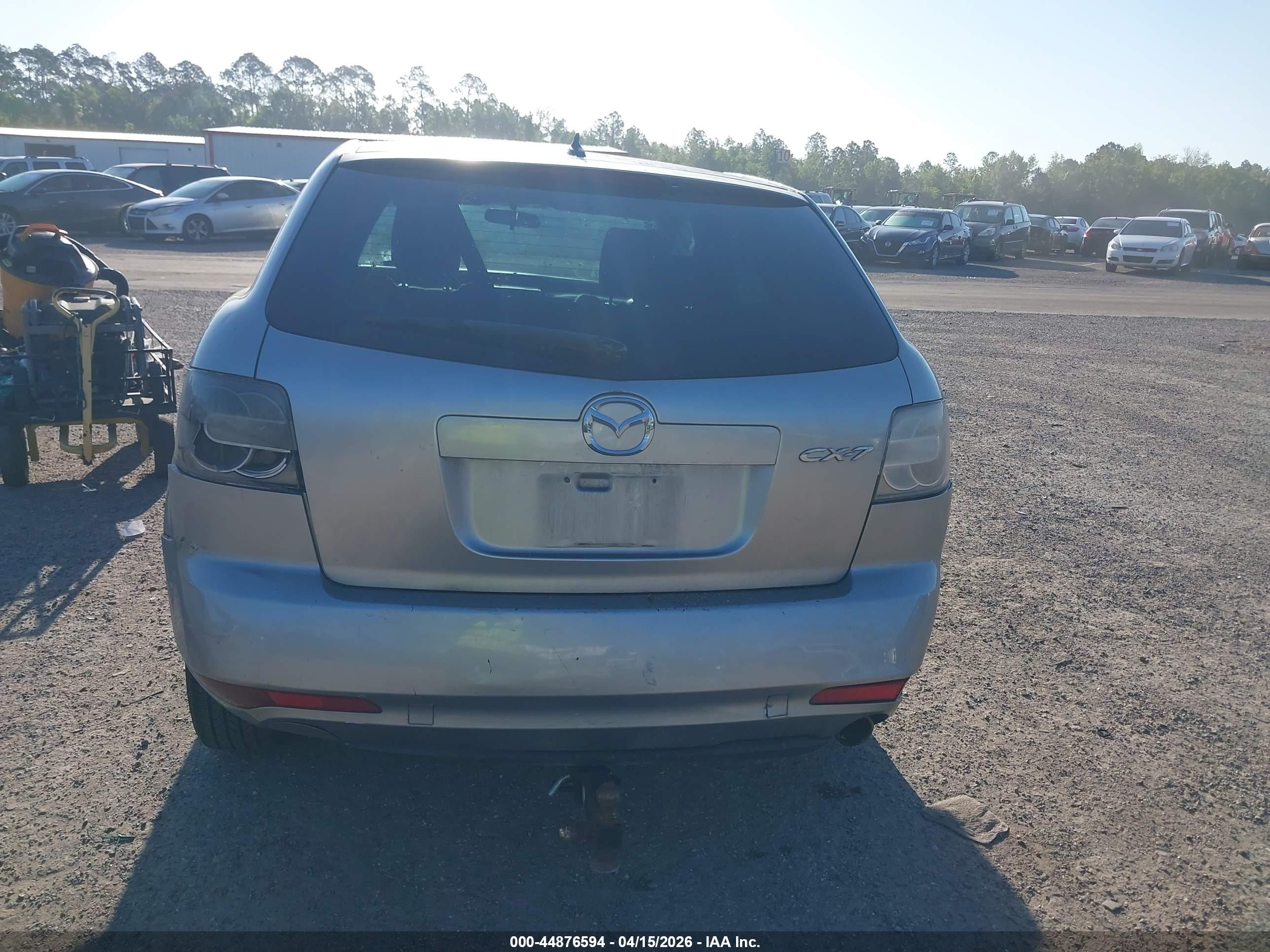 2011 Mazda Cx-7   Gray vin: JM3ER2B52B0372577