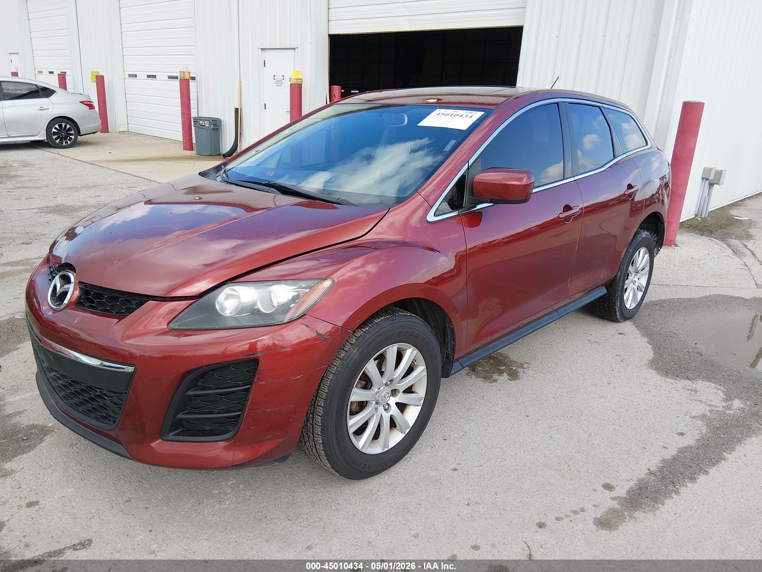 2011 Mazda Cx-7 I Sport Red vin: JM3ER2B52B0386978