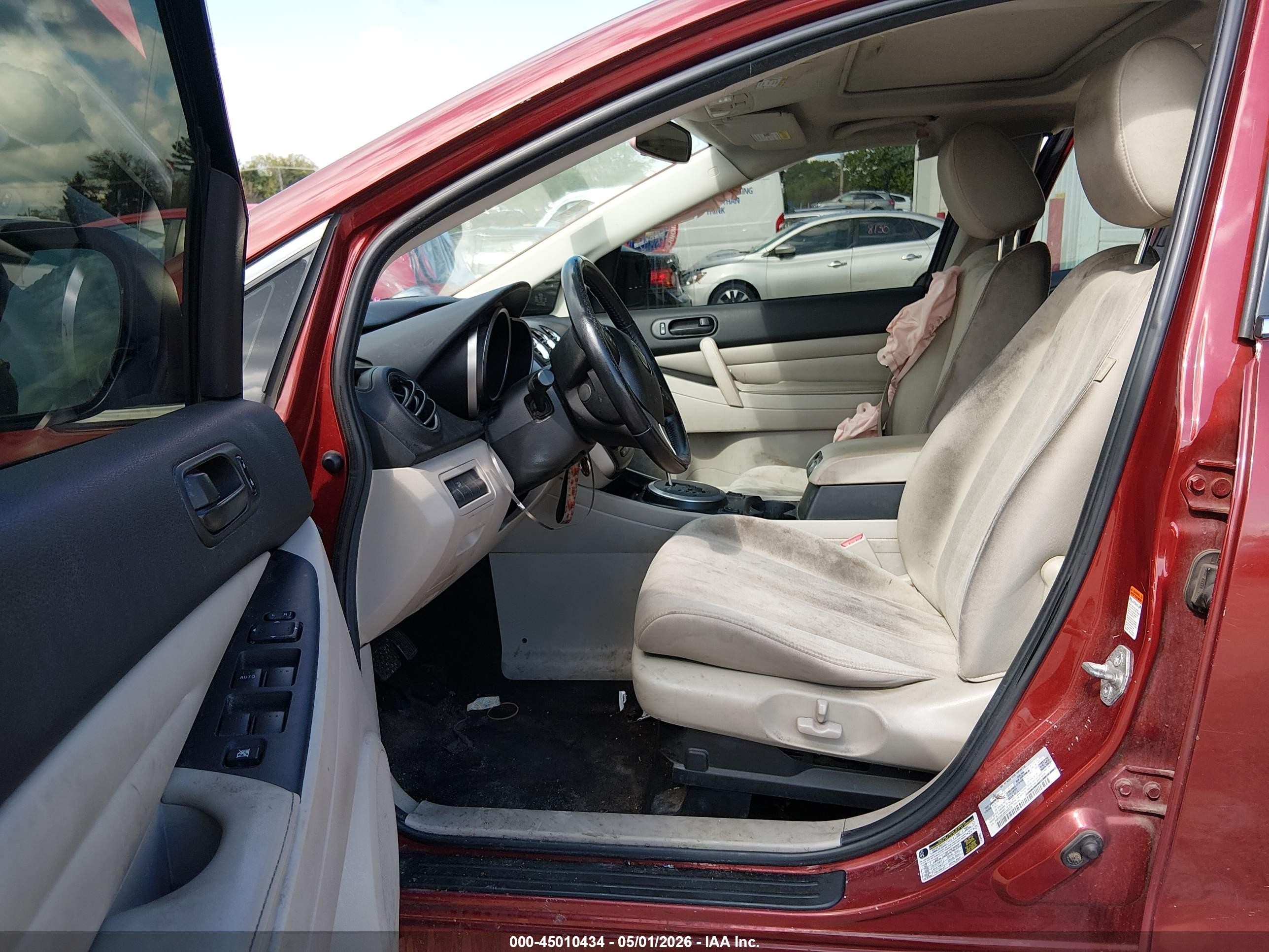 2011 Mazda Cx-7 I Sport Red vin: JM3ER2B52B0386978