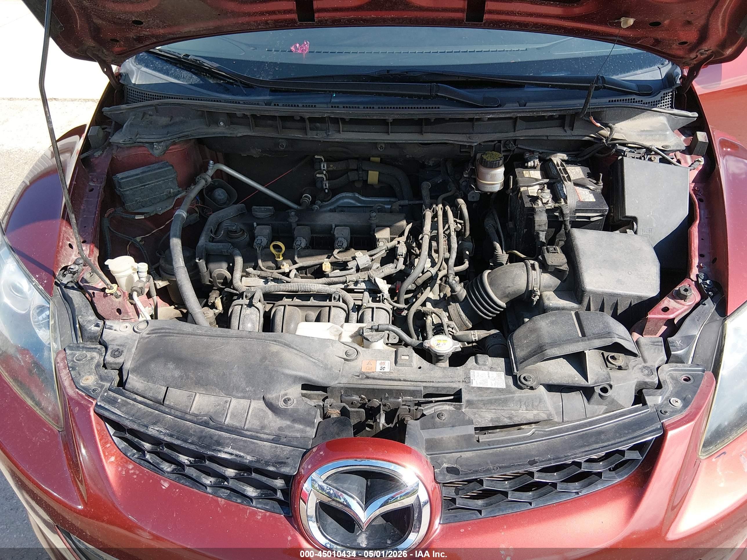 2011 Mazda Cx-7 I Sport Red vin: JM3ER2B52B0386978