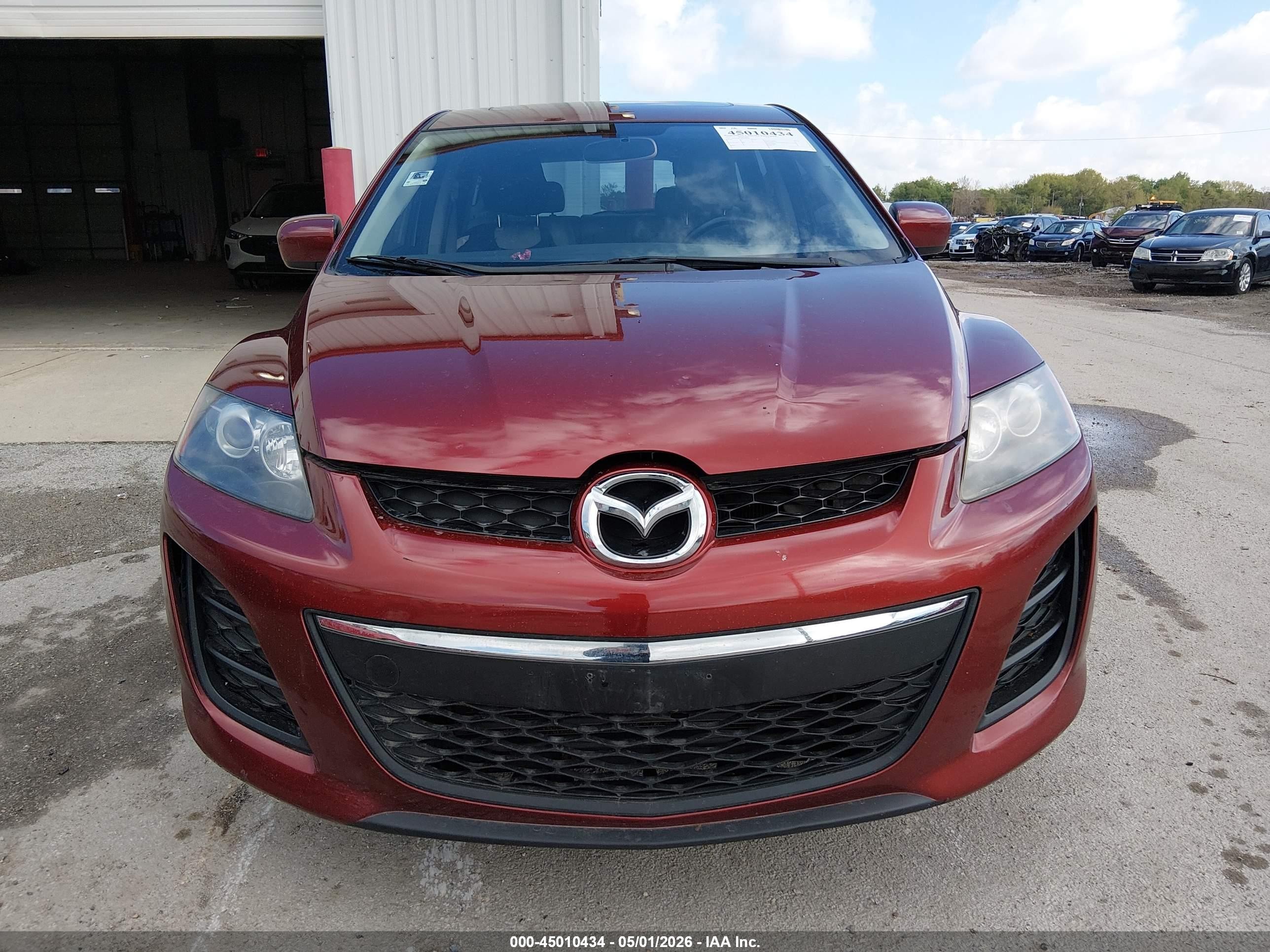 2011 Mazda Cx-7 I Sport Red vin: JM3ER2B52B0386978
