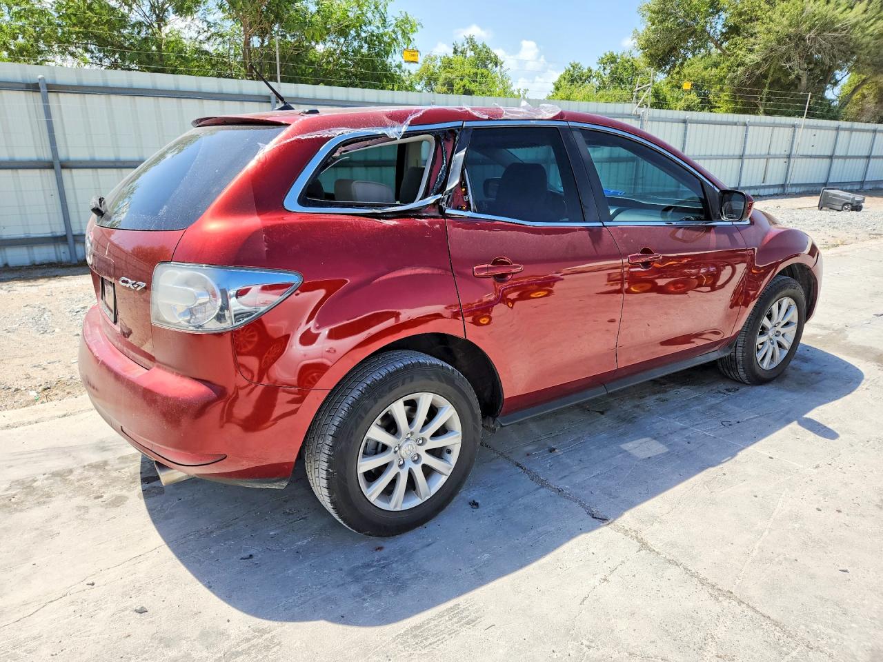 2011 Mazda Cx-7 Red vin: JM3ER2B52B0387208