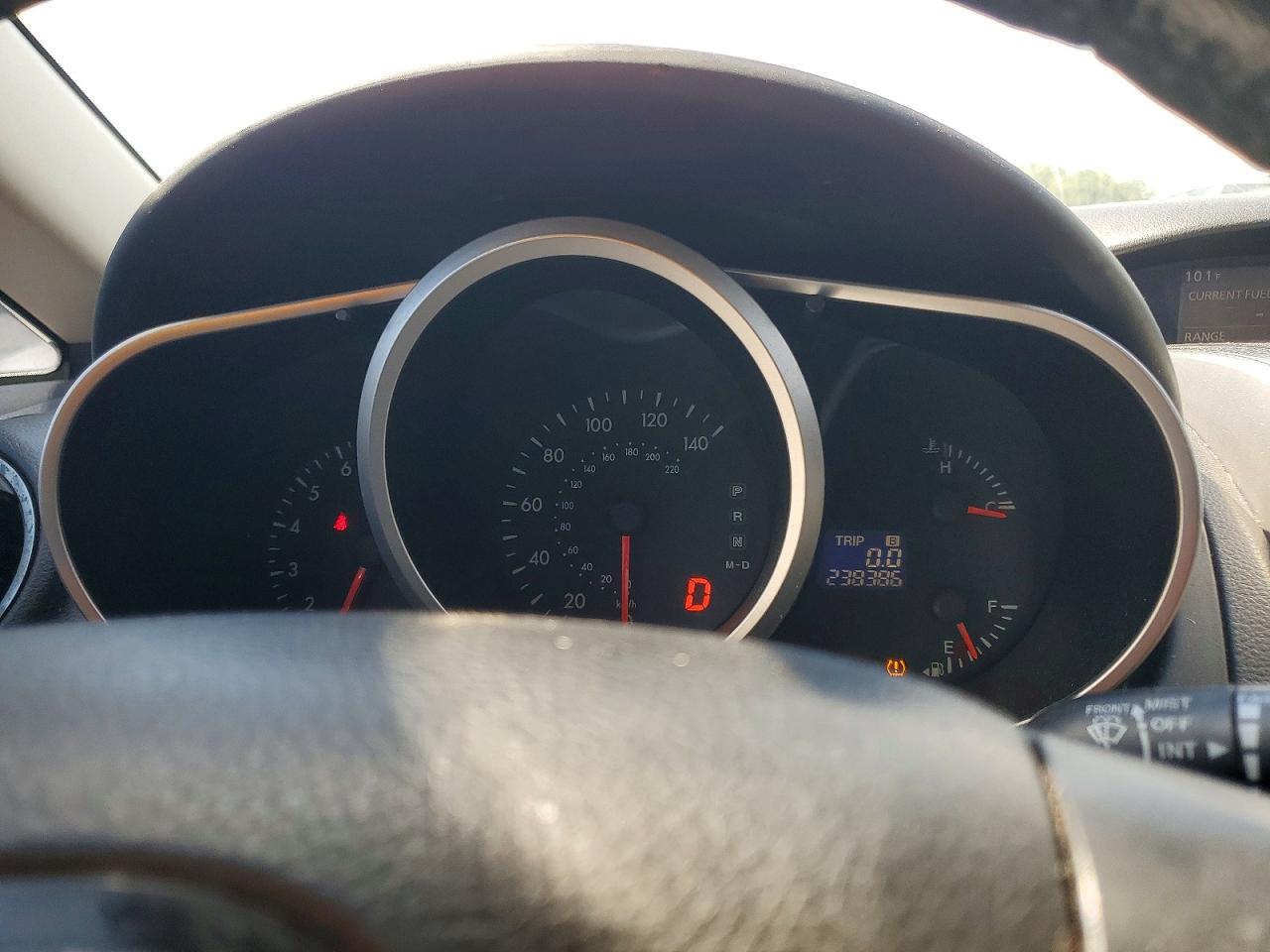 2011 Mazda Cx-7 Blue vin: JM3ER2B52B0407988