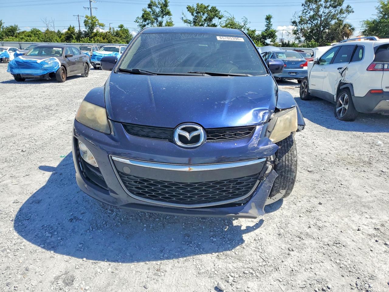 2011 Mazda Cx-7 Blue vin: JM3ER2B52B0407988