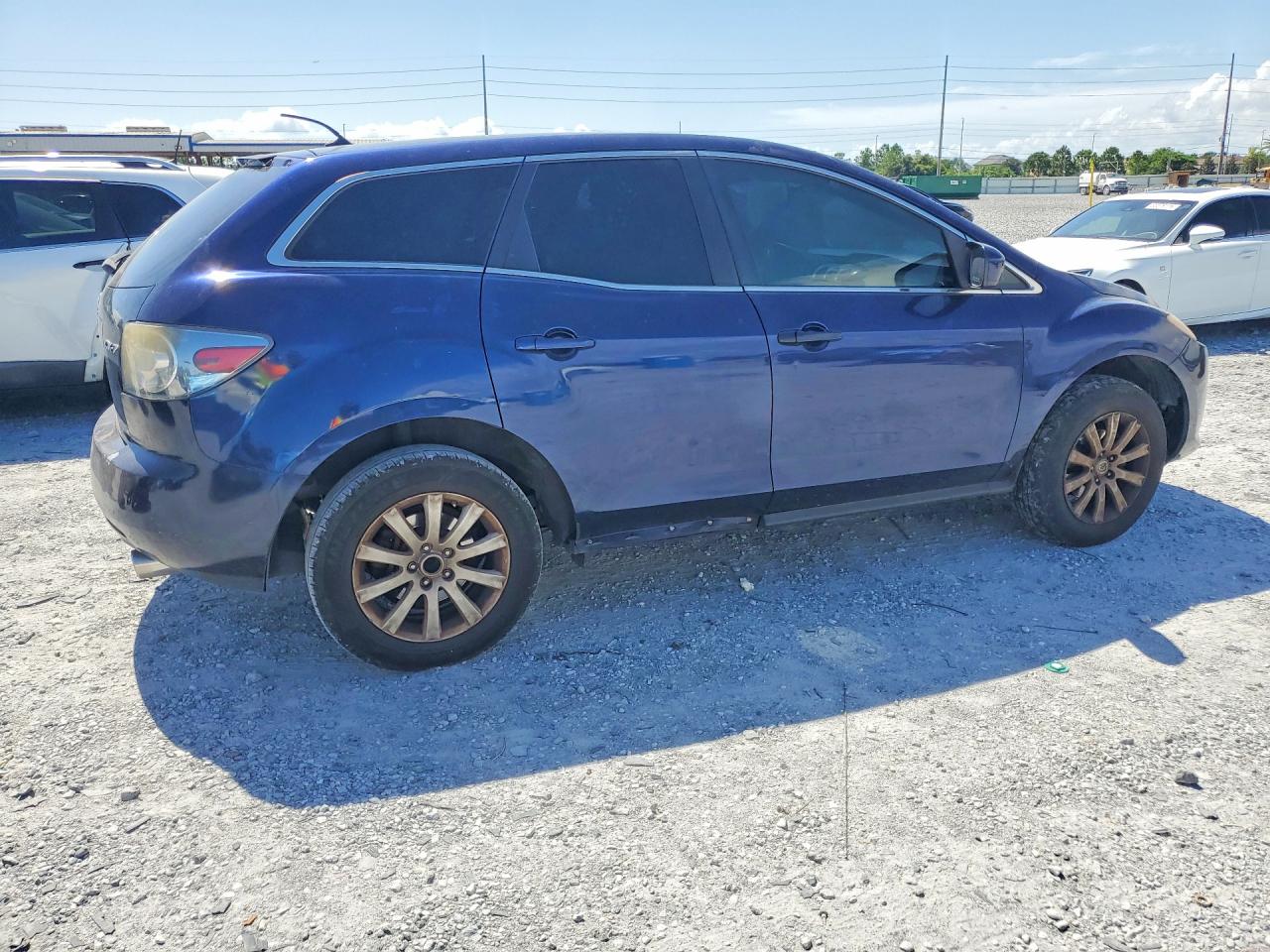 2011 Mazda Cx-7 Blue vin: JM3ER2B52B0407988