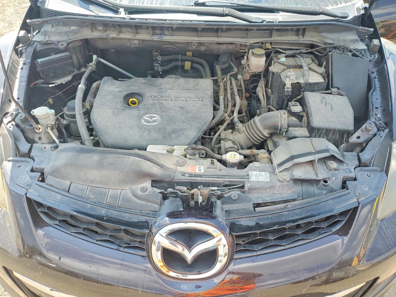 2012 Mazda Cx-7 Black vin: JM3ER2B52C0414991