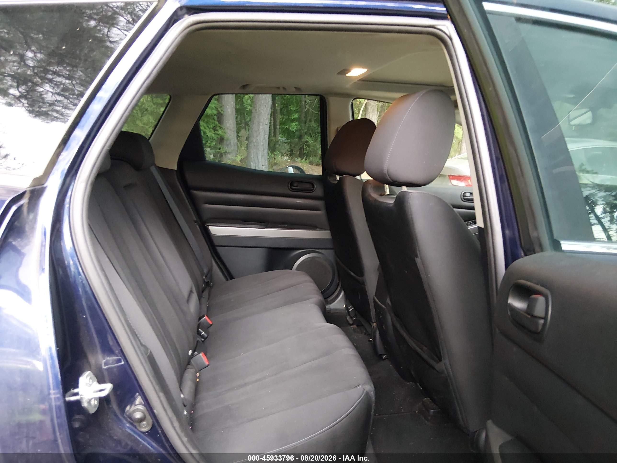 2012 Mazda Cx-7 I Sport Blue vin: JM3ER2B52C0417194