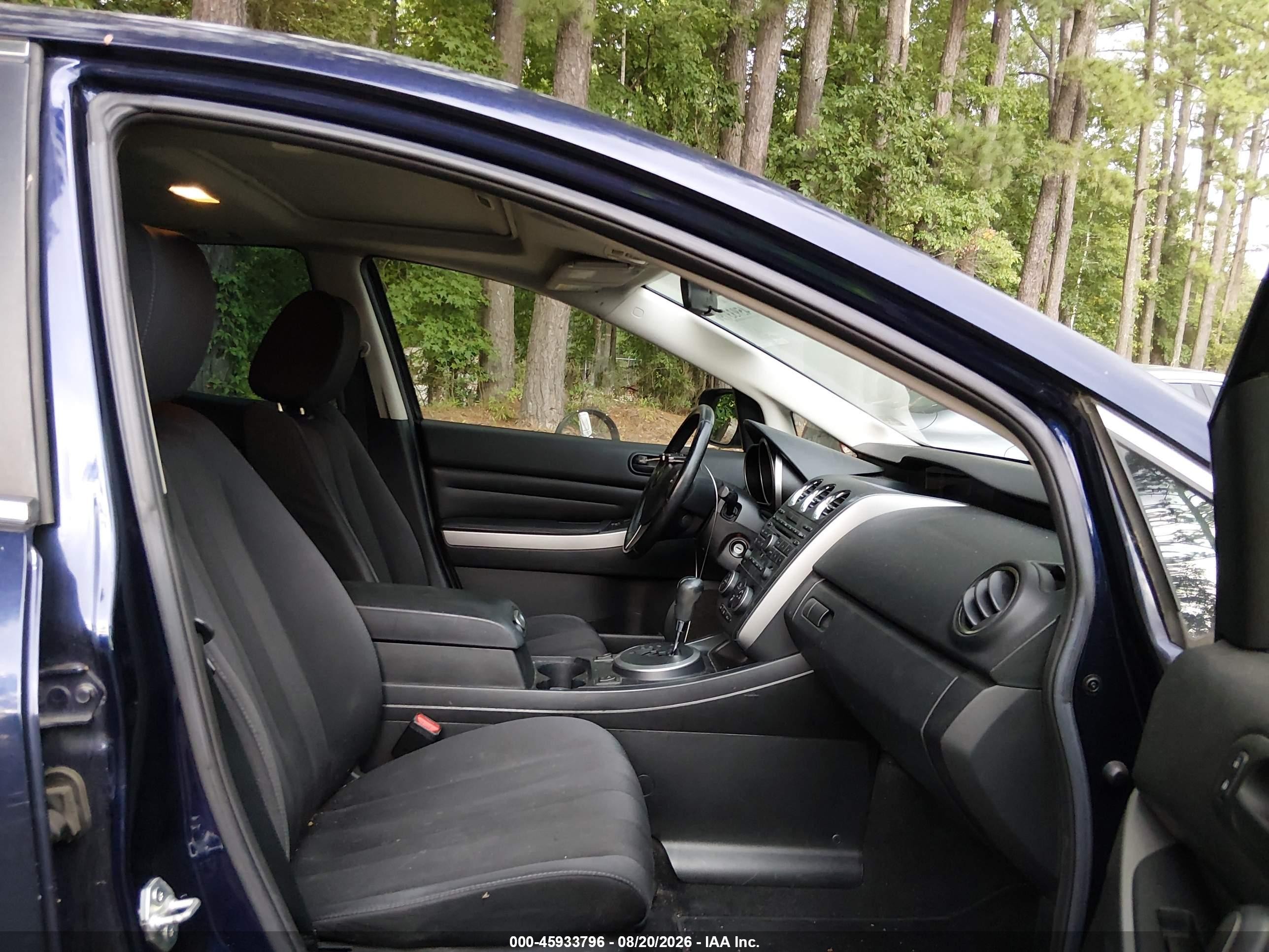 2012 Mazda Cx-7 I Sport Blue vin: JM3ER2B52C0417194