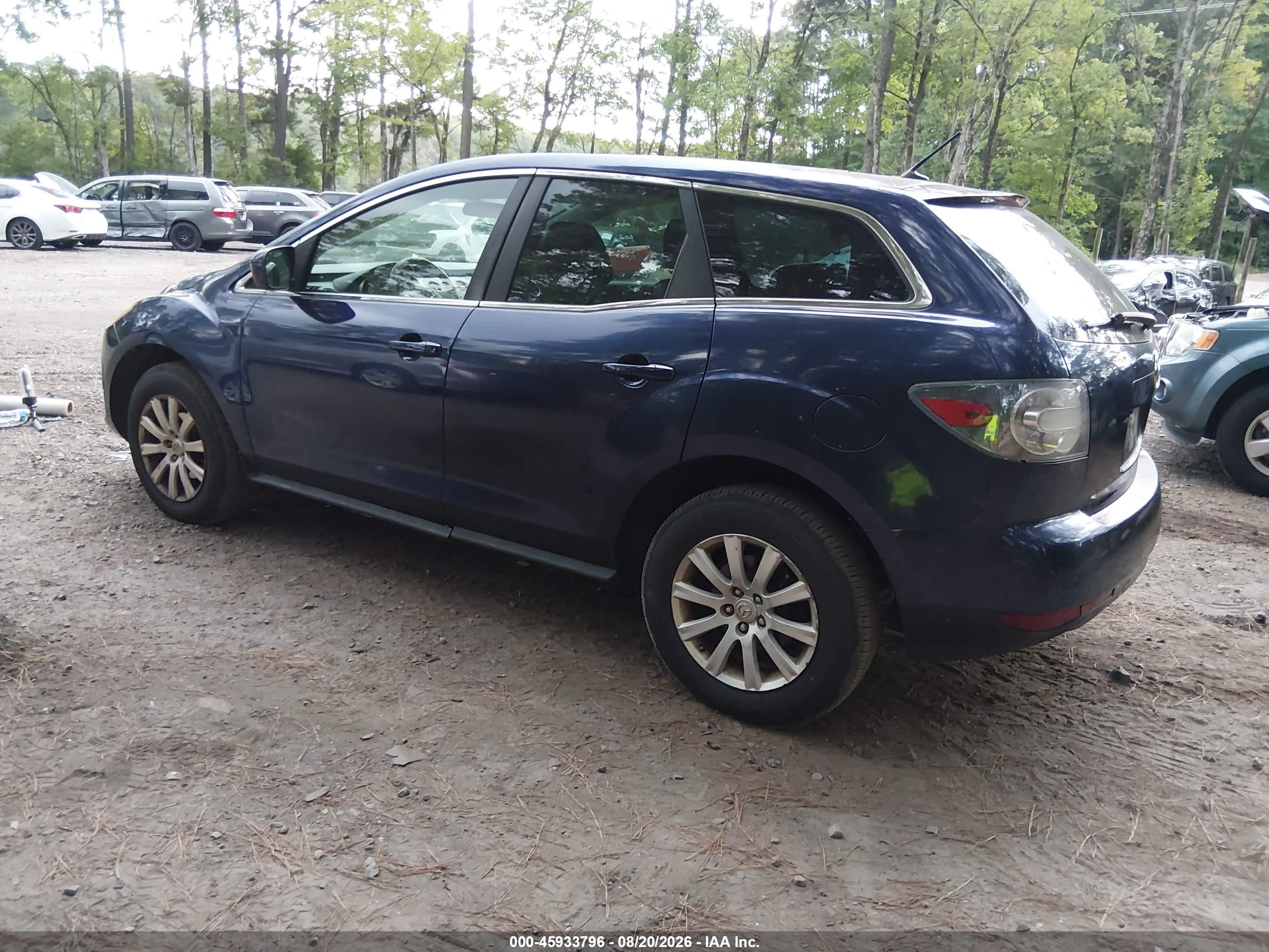 2012 Mazda Cx-7 I Sport Blue vin: JM3ER2B52C0417194