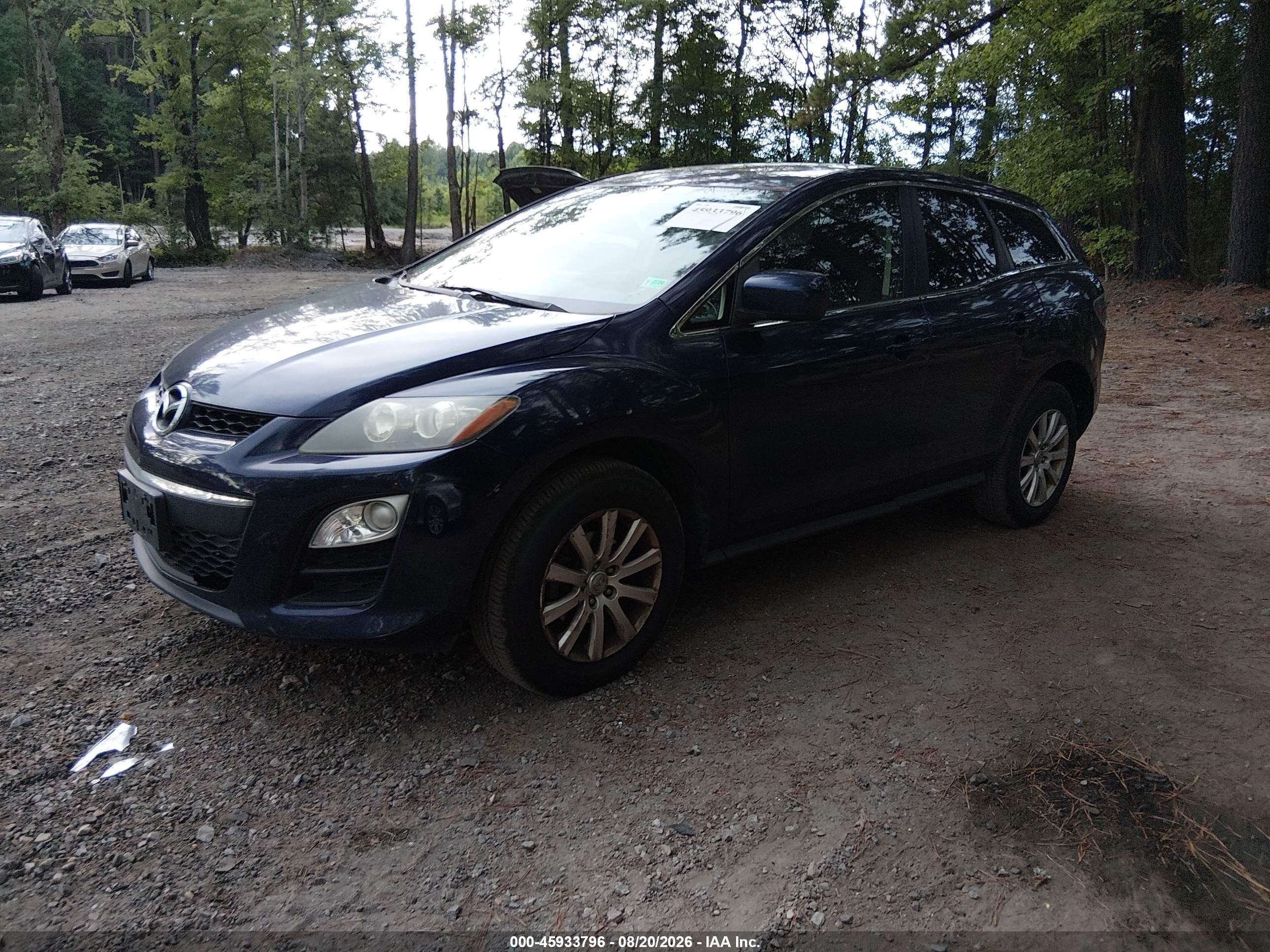 2012 Mazda Cx-7 I Sport Blue vin: JM3ER2B52C0417194