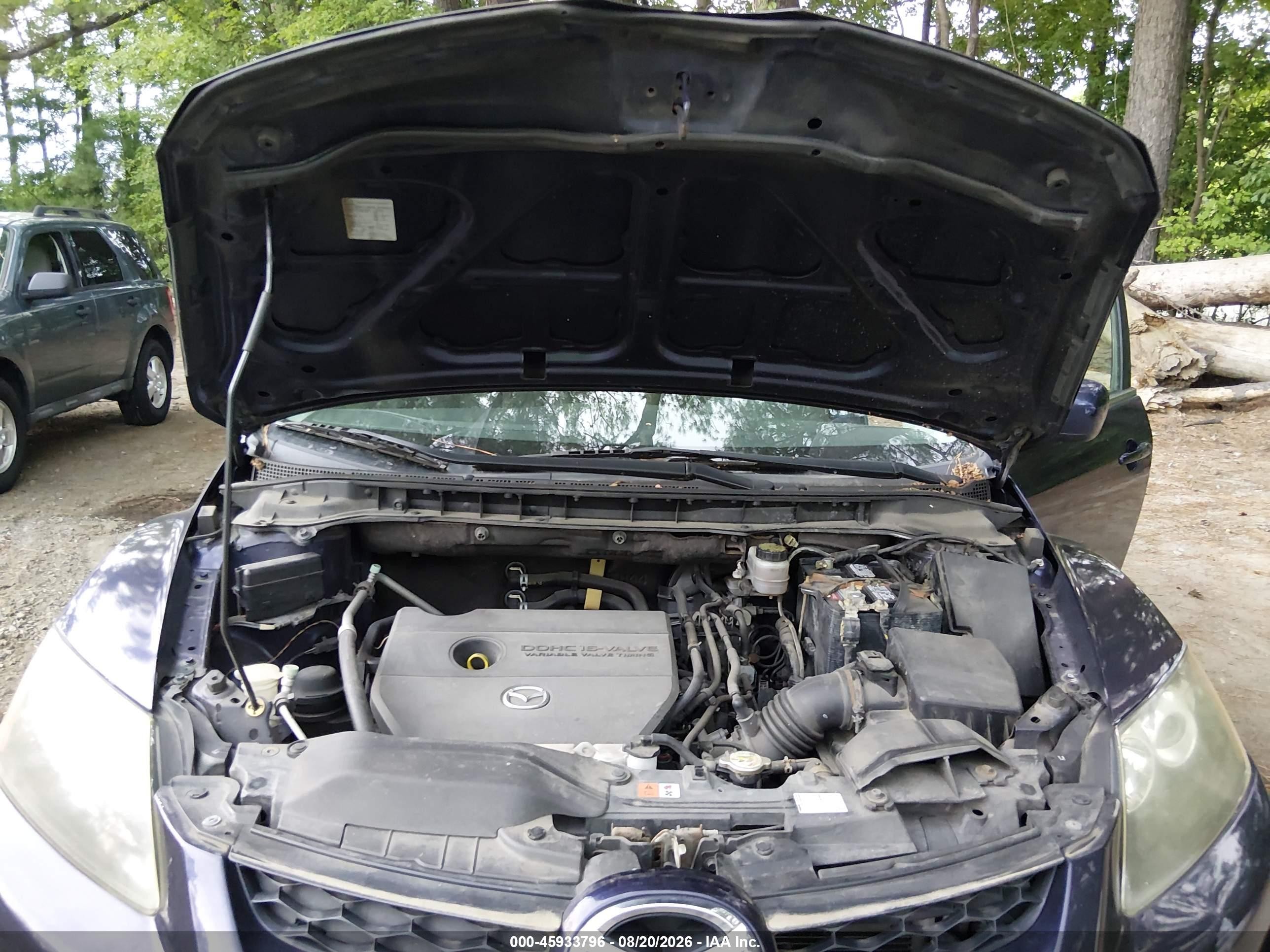 2012 Mazda Cx-7 I Sport Blue vin: JM3ER2B52C0417194