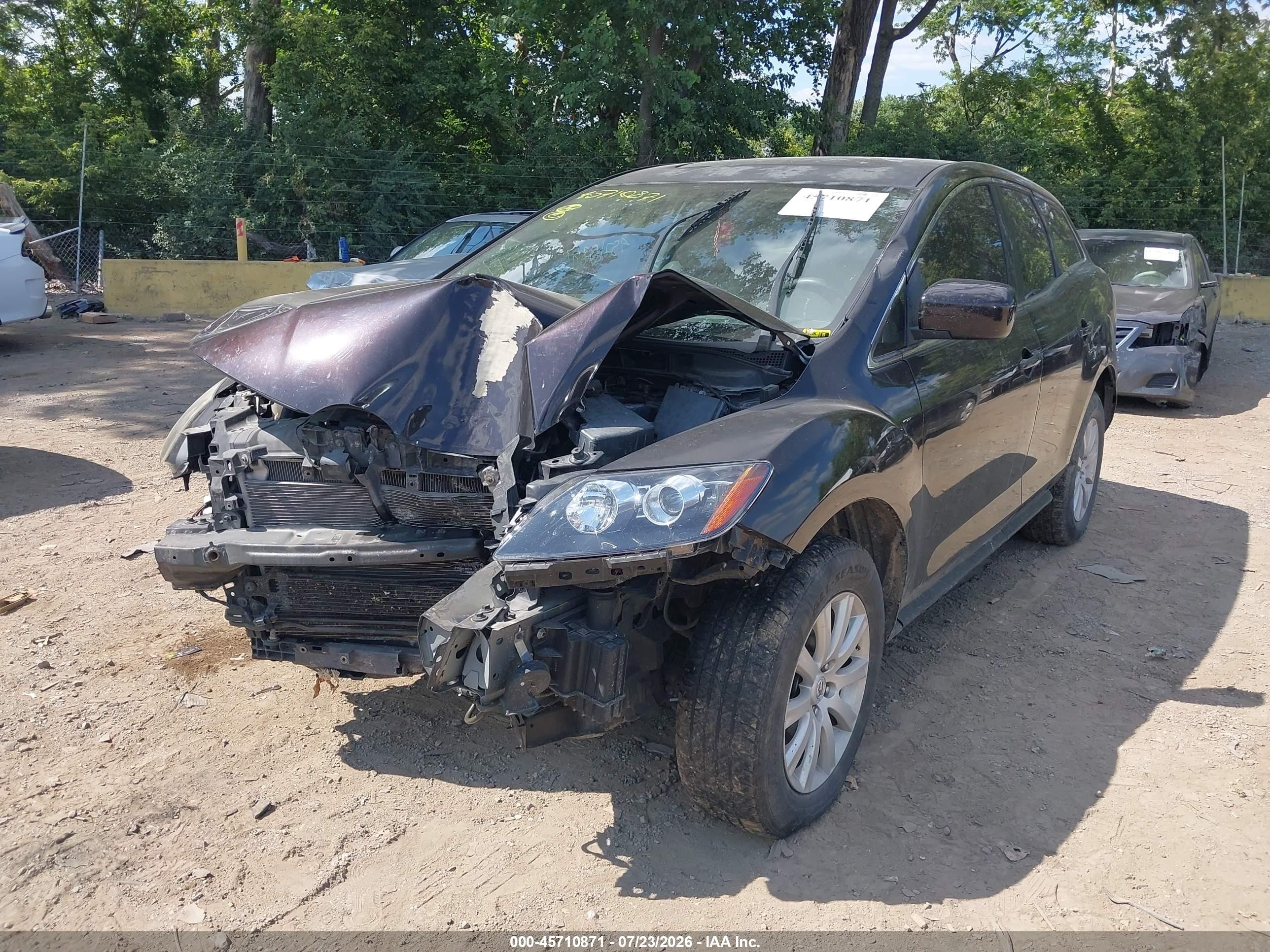 2011 Mazda Cx-7 I Sport Purple vin: JM3ER2B53B0361149