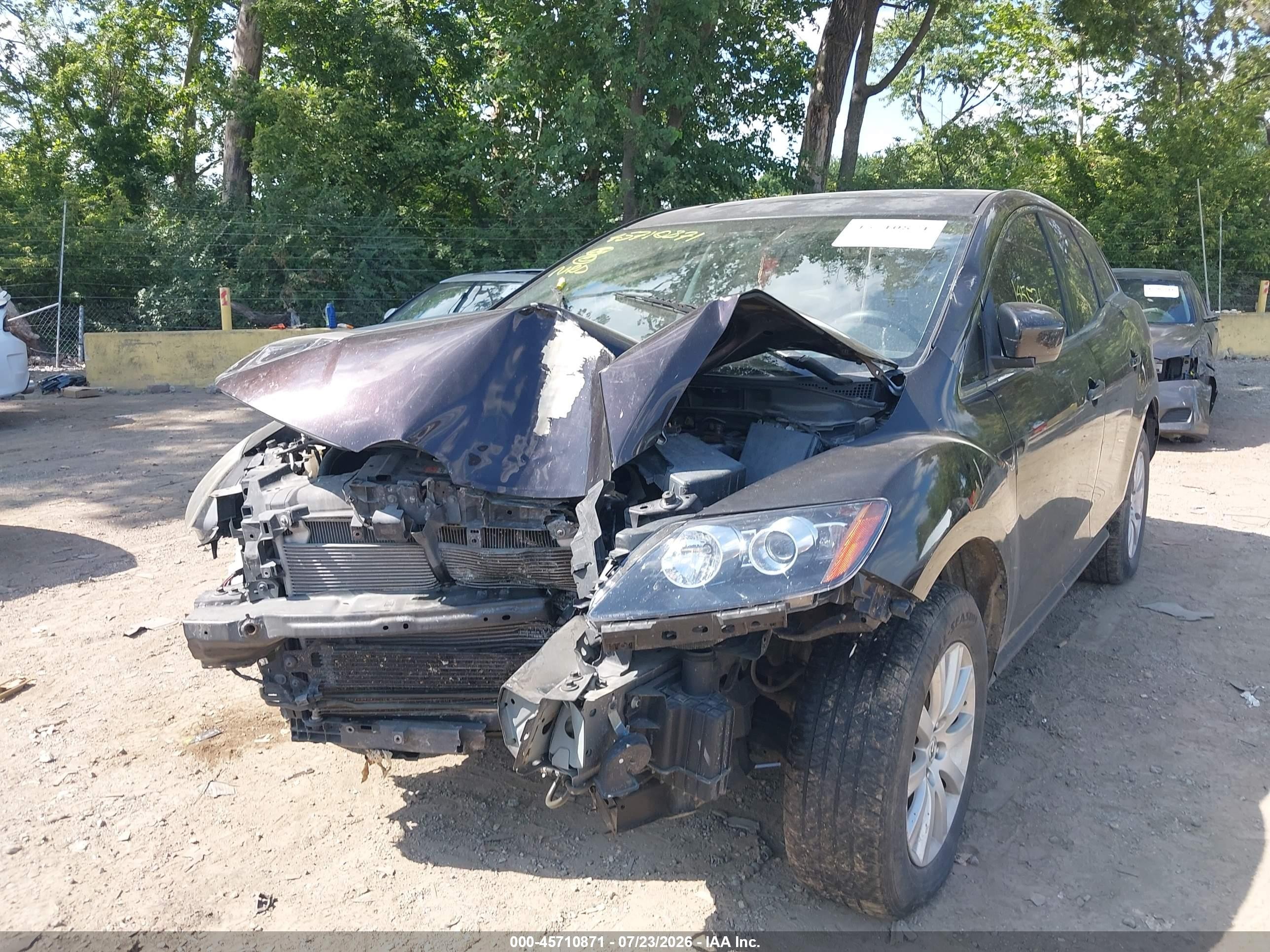 2011 Mazda Cx-7 I Sport Purple vin: JM3ER2B53B0361149