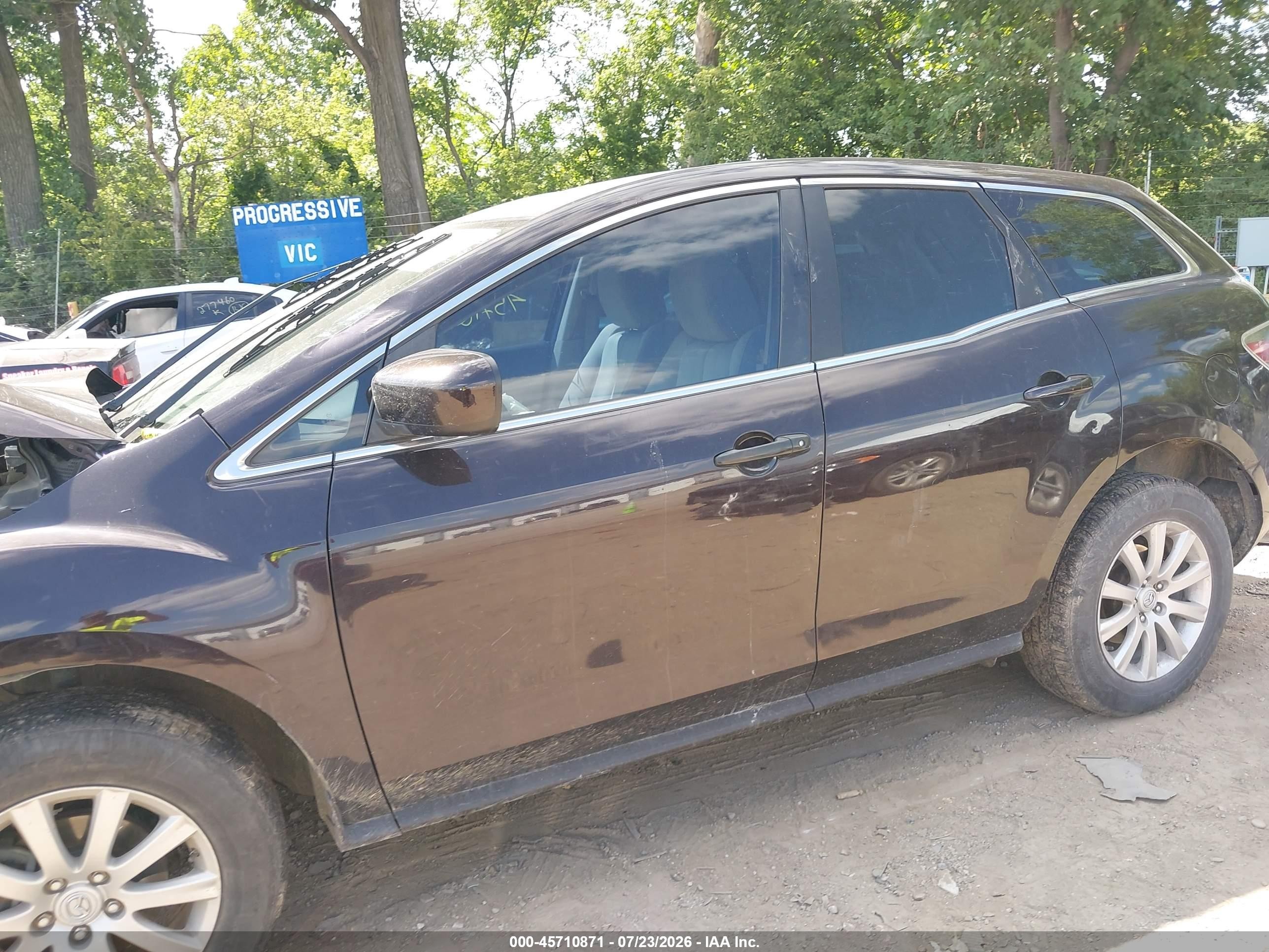 2011 Mazda Cx-7 I Sport Purple vin: JM3ER2B53B0361149