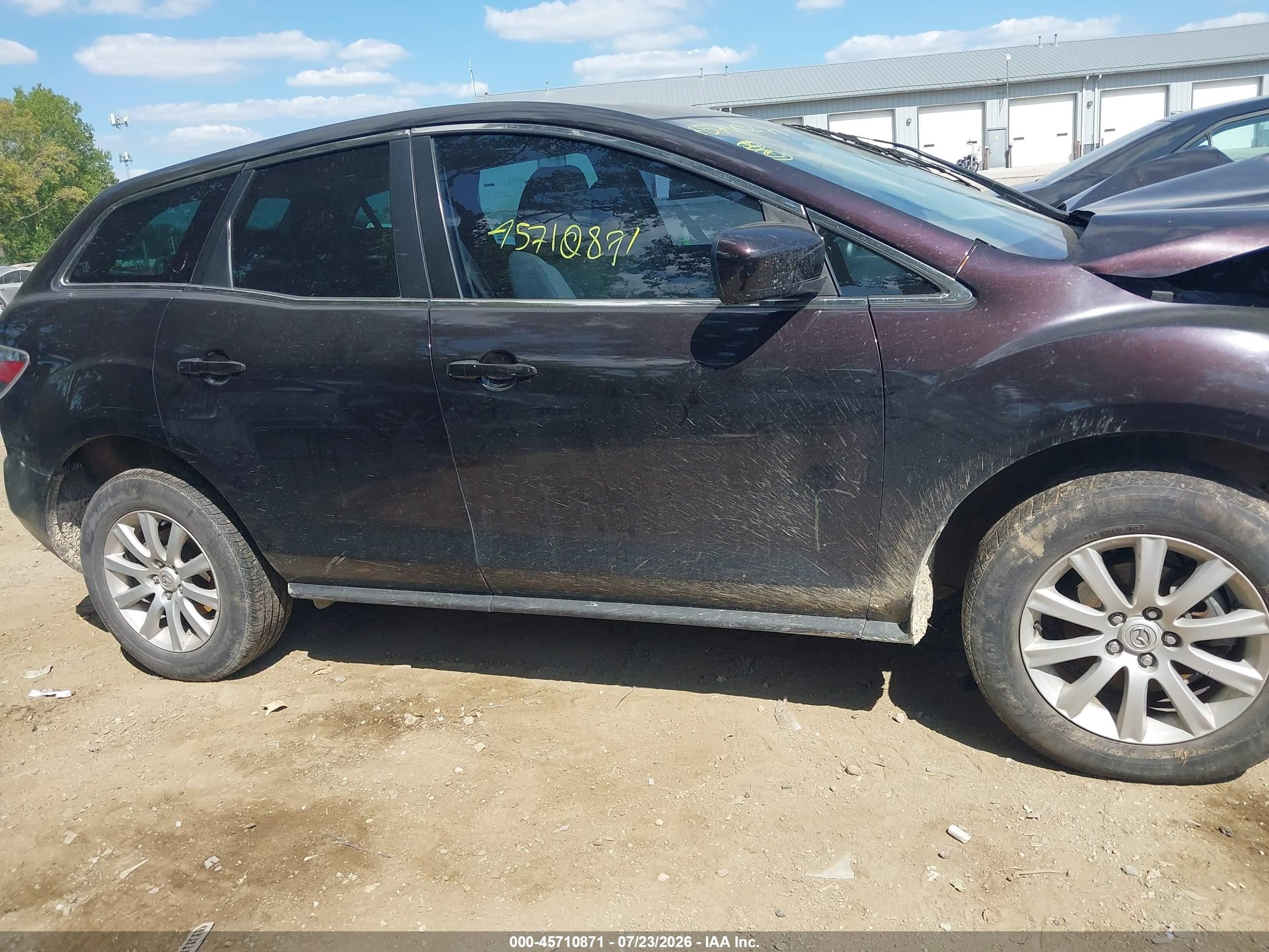 2011 Mazda Cx-7 I Sport Purple vin: JM3ER2B53B0361149