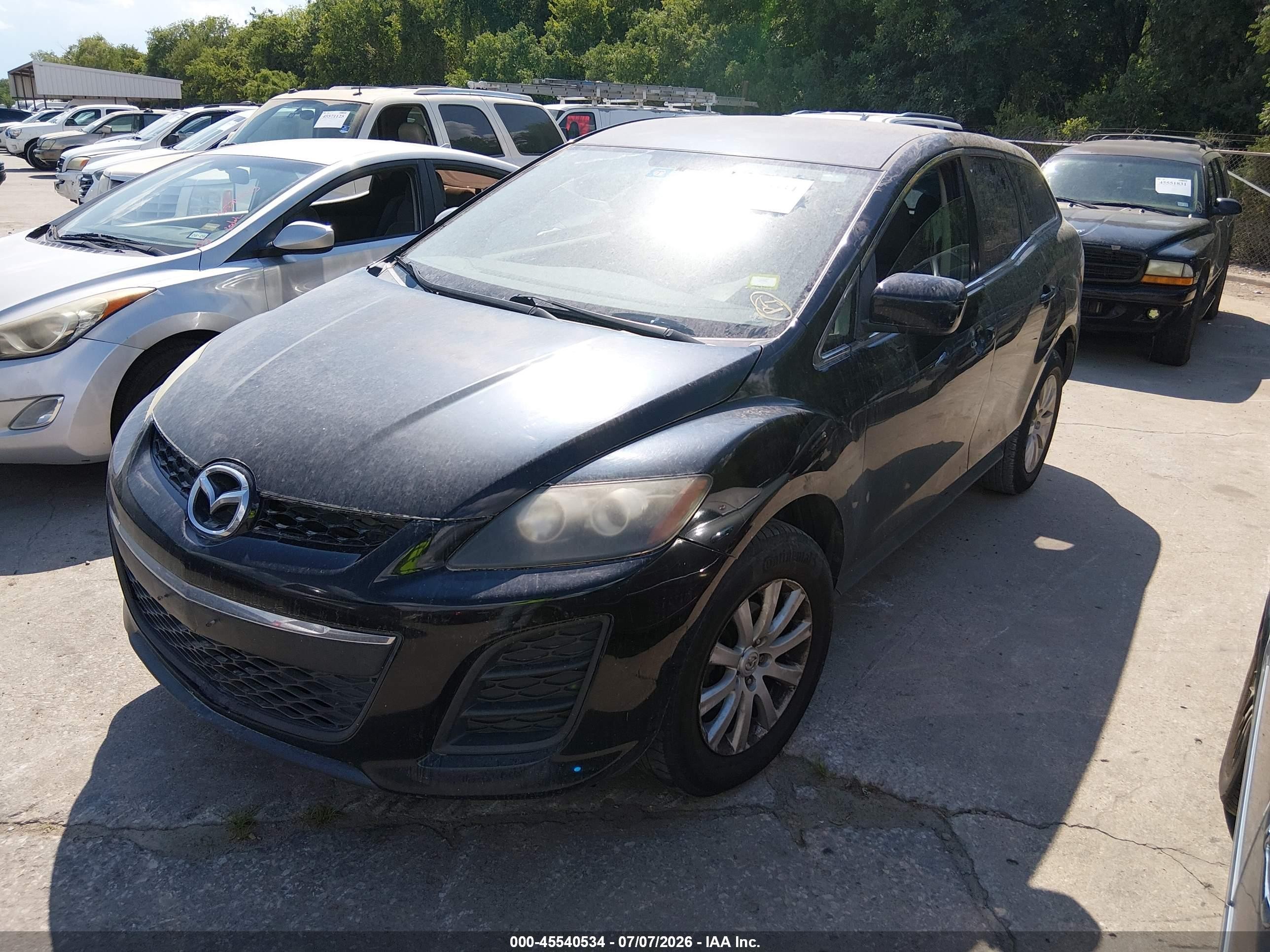 2011 Mazda Cx-7 I Sport Black vin: JM3ER2B53B0379750