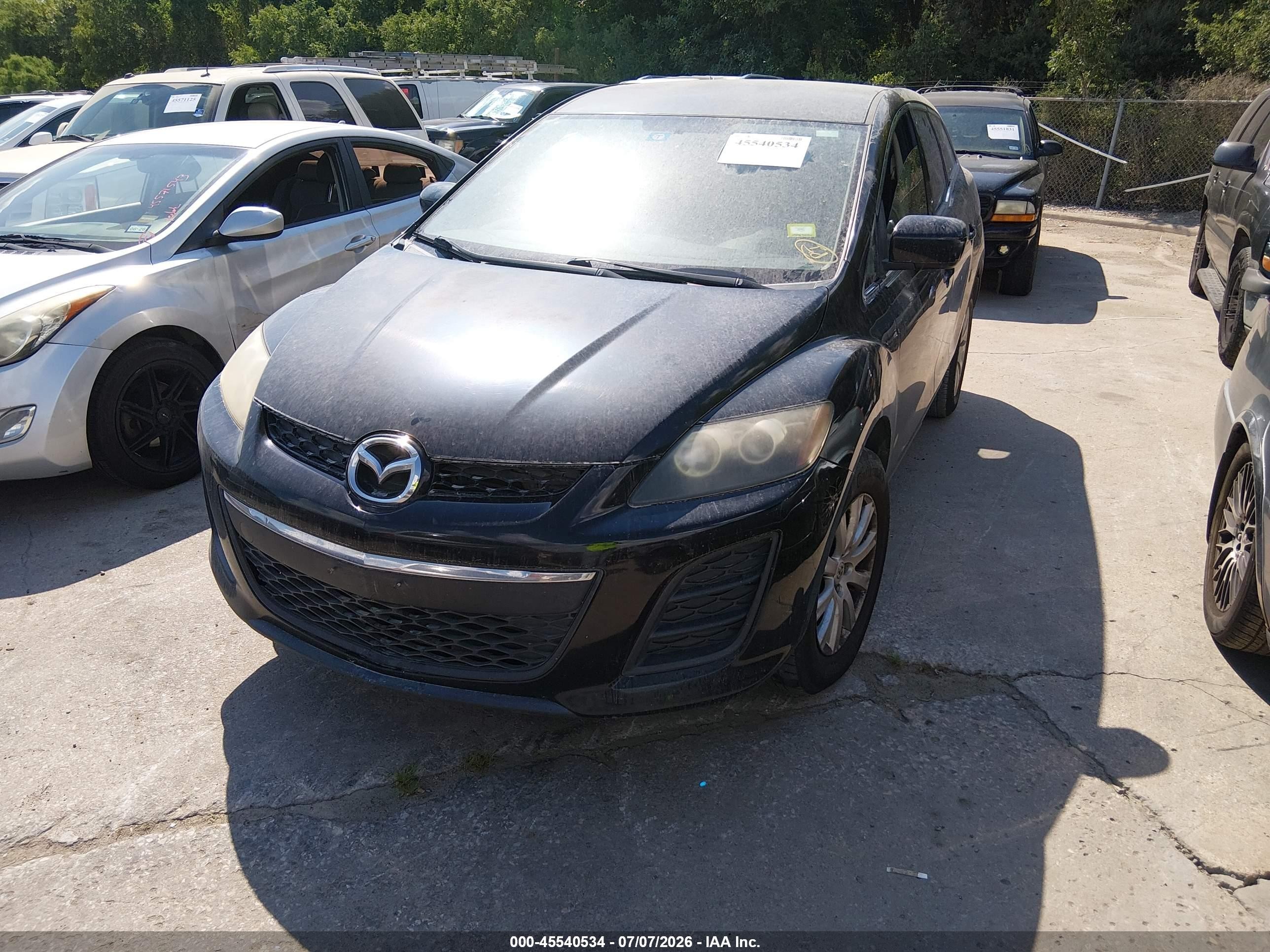 2011 Mazda Cx-7 I Sport Black vin: JM3ER2B53B0379750