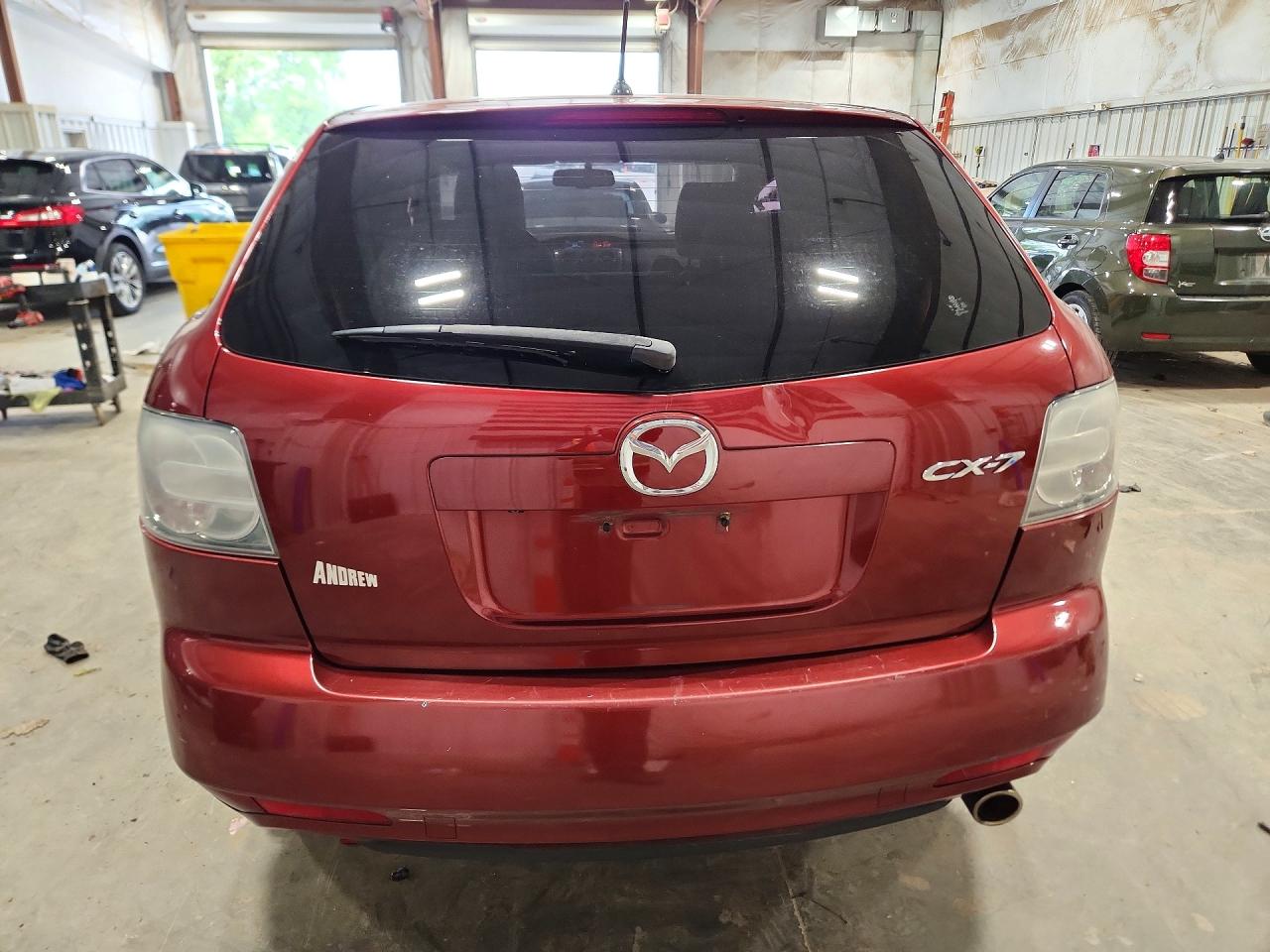 2011 Mazda Cx-7 Red vin: JM3ER2B53B0401732