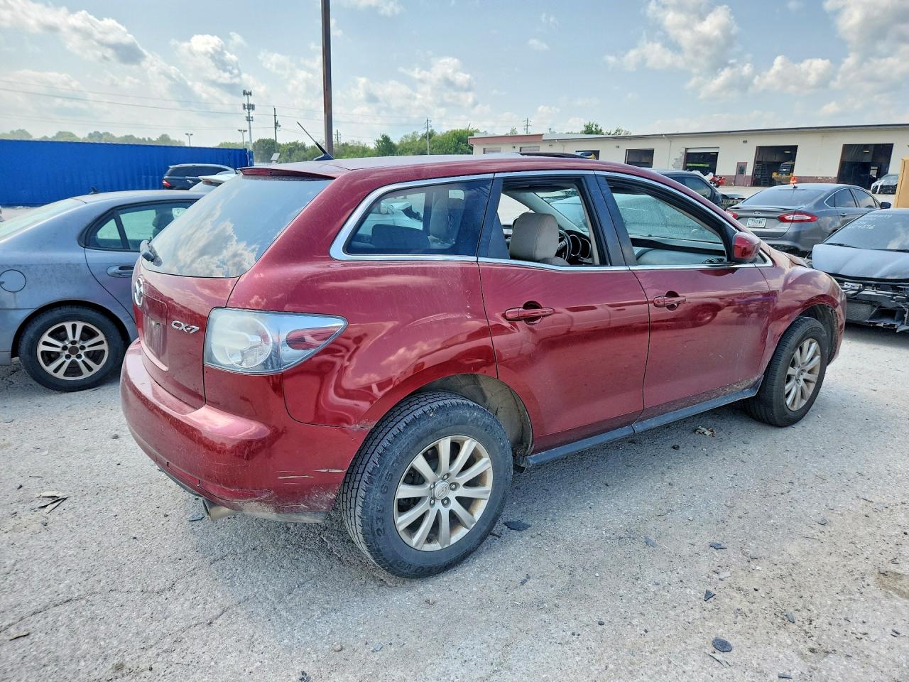 2011 Mazda Cx-7 Бордовый vin: JM3ER2B53B0409345
