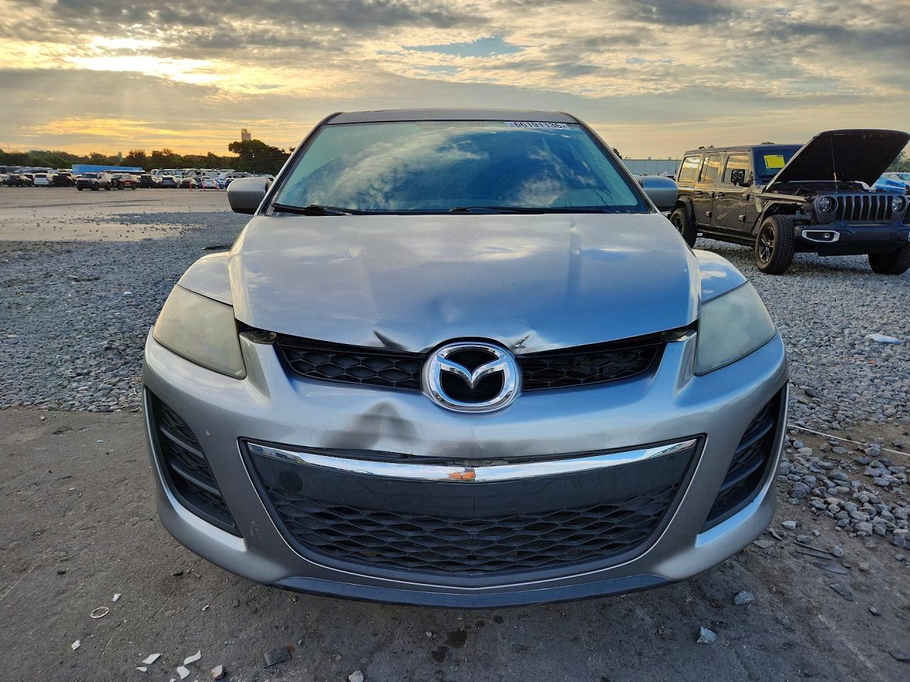 2011 Mazda Cx-7 Silver vin: JM3ER2B54B0384410