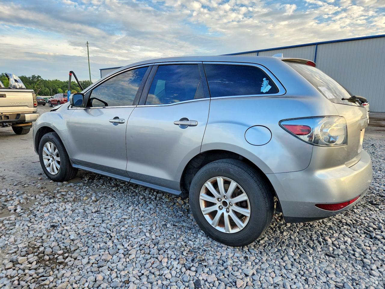 2011 Mazda Cx-7 Silver vin: JM3ER2B54B0384410