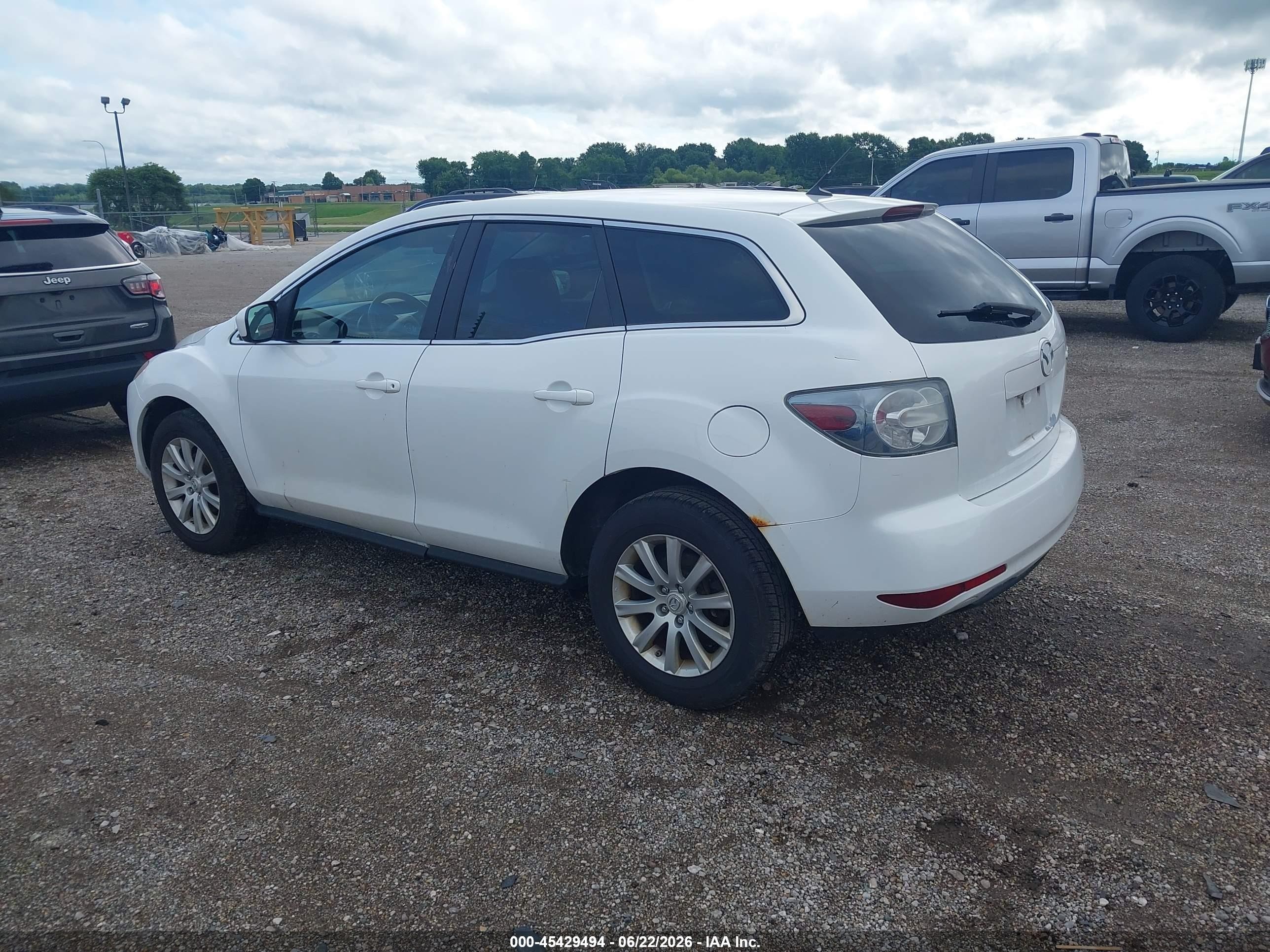 2011 Mazda Cx-7 I Sport White vin: JM3ER2B54B0391129