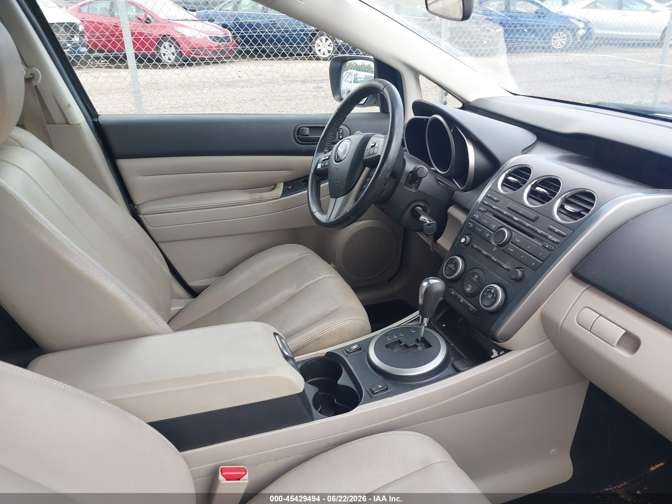 2011 Mazda Cx-7 I Sport White vin: JM3ER2B54B0391129