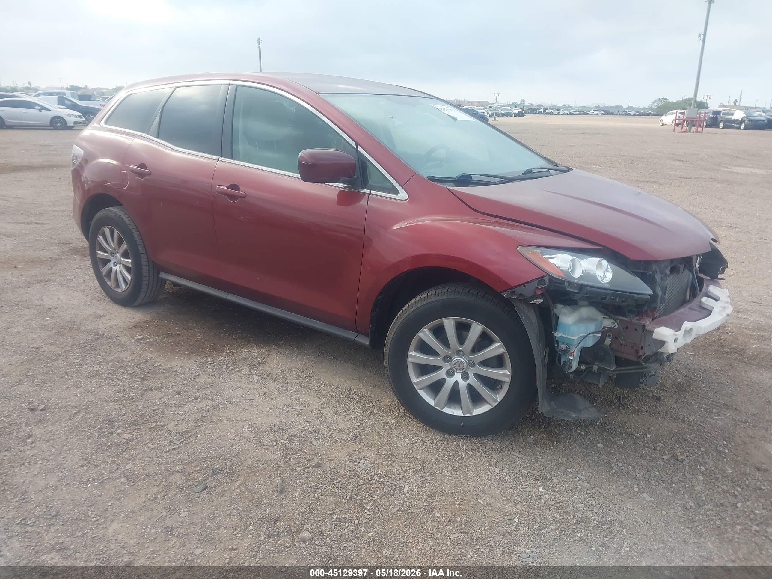 2011 Mazda Cx-7 I Sport Бордовый vin: JM3ER2B55B0389499
