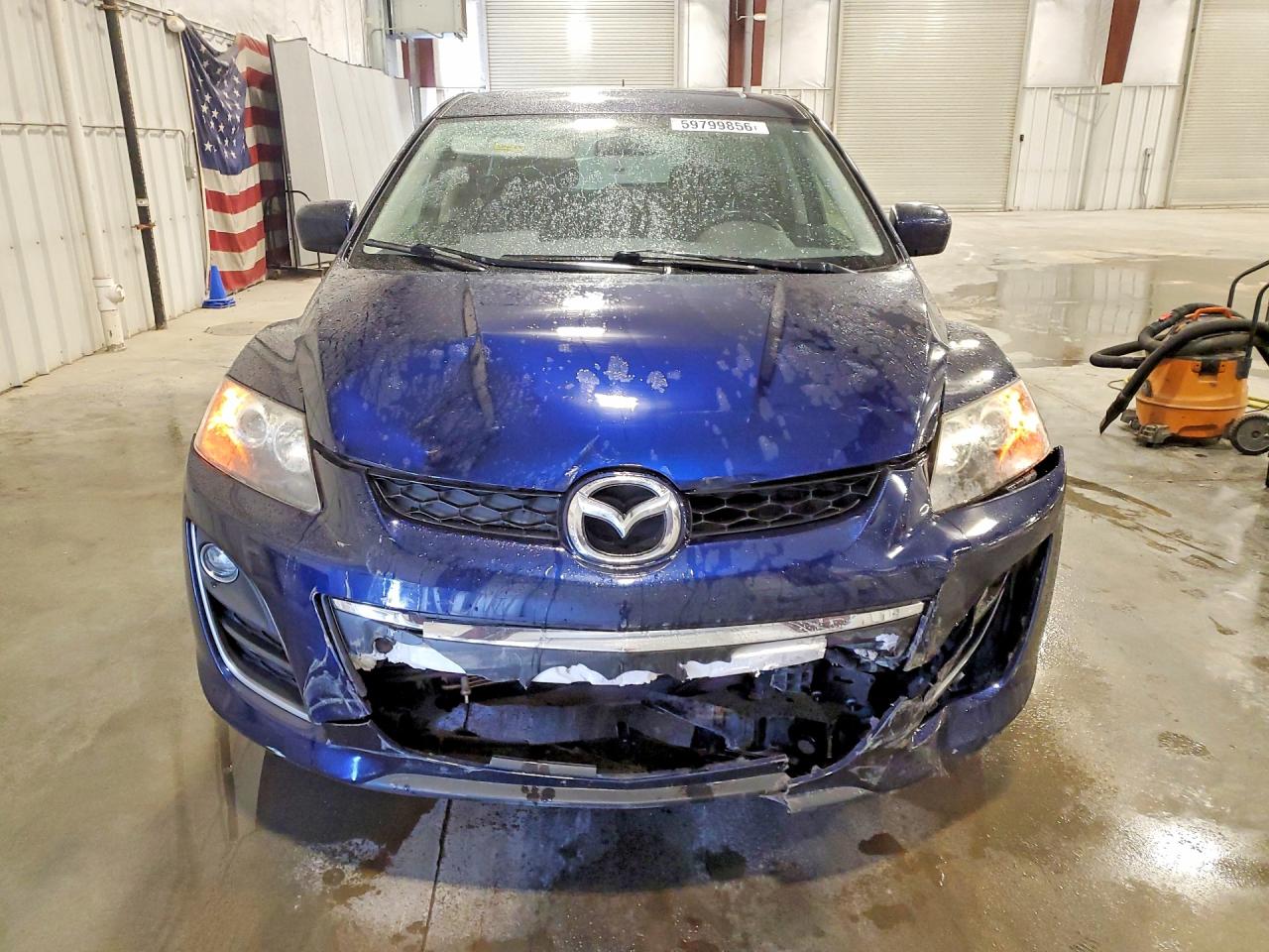2011 Mazda Cx-7 Blue vin: JM3ER2B55B0403613