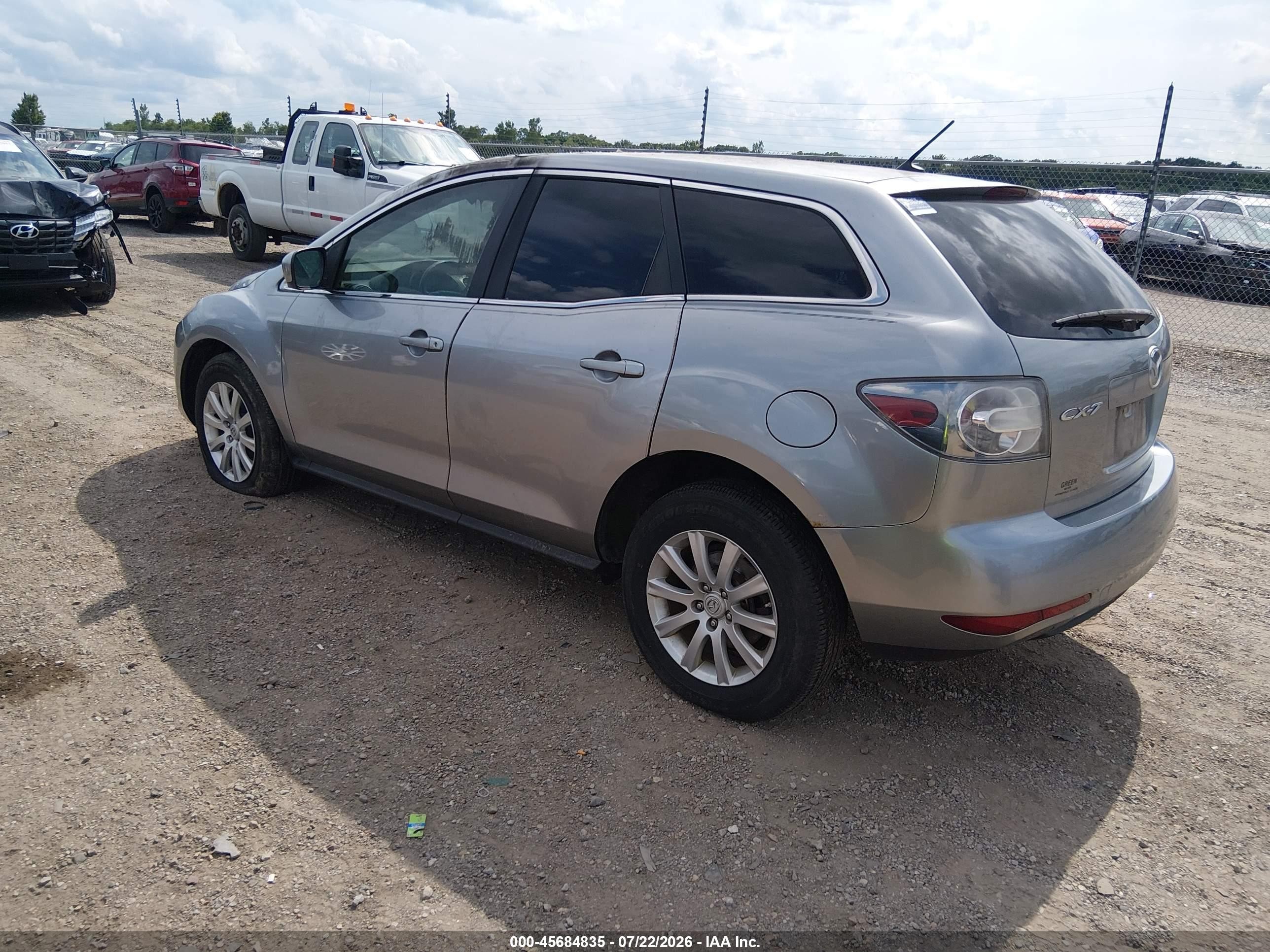 2011 Mazda Cx-7 I Sport Серебряный vin: JM3ER2B56B0373120