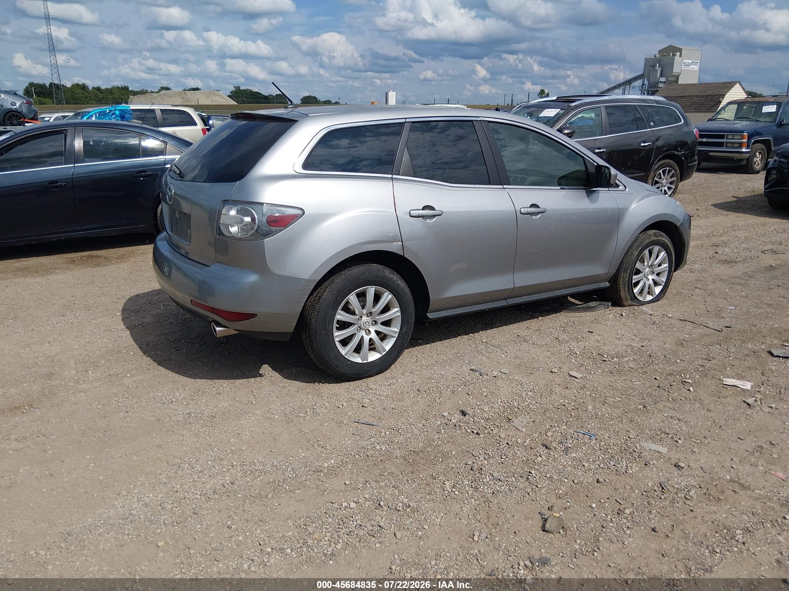 2011 Mazda Cx-7 I Sport Серебряный vin: JM3ER2B56B0373120