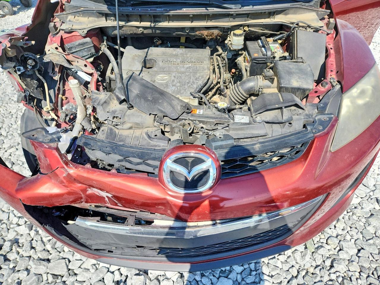 2011 Mazda Cx-7 Красный vin: JM3ER2B56B0402261