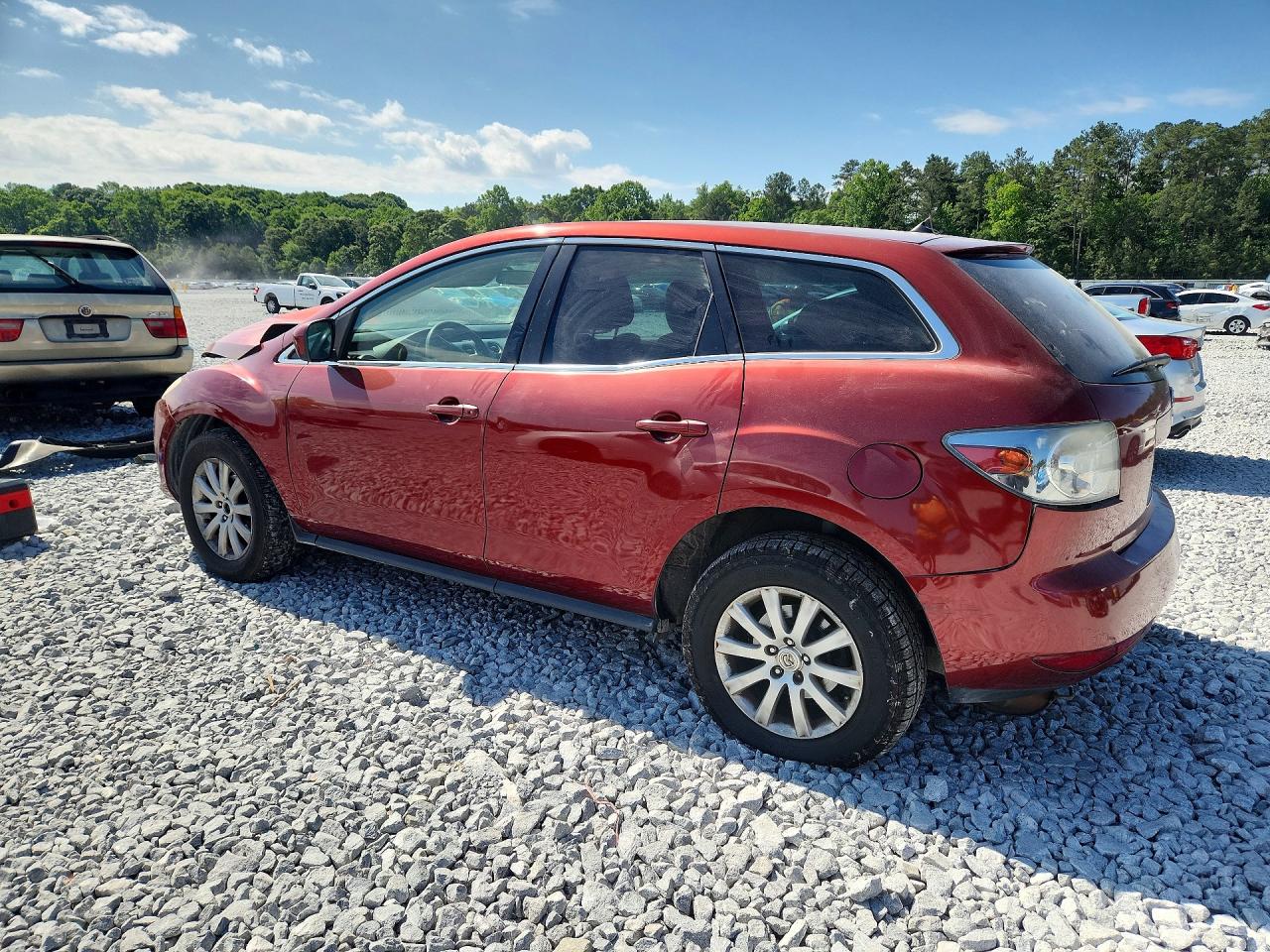 2011 Mazda Cx-7 Красный vin: JM3ER2B56B0402261