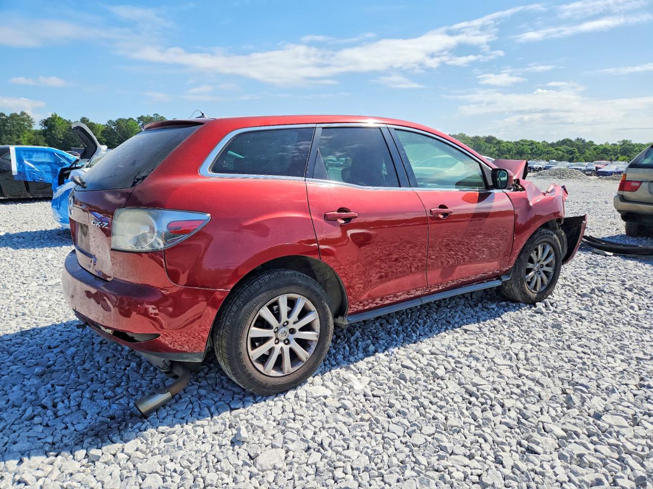 2011 Mazda Cx-7 Красный vin: JM3ER2B56B0402261