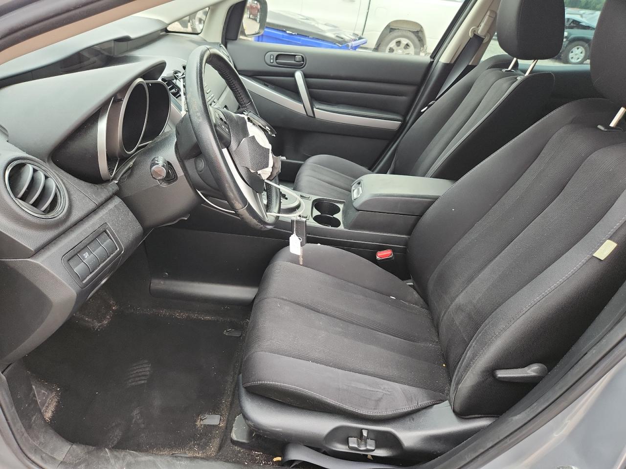 2012 Mazda Cx-7 Silver vin: JM3ER2B56C0415478