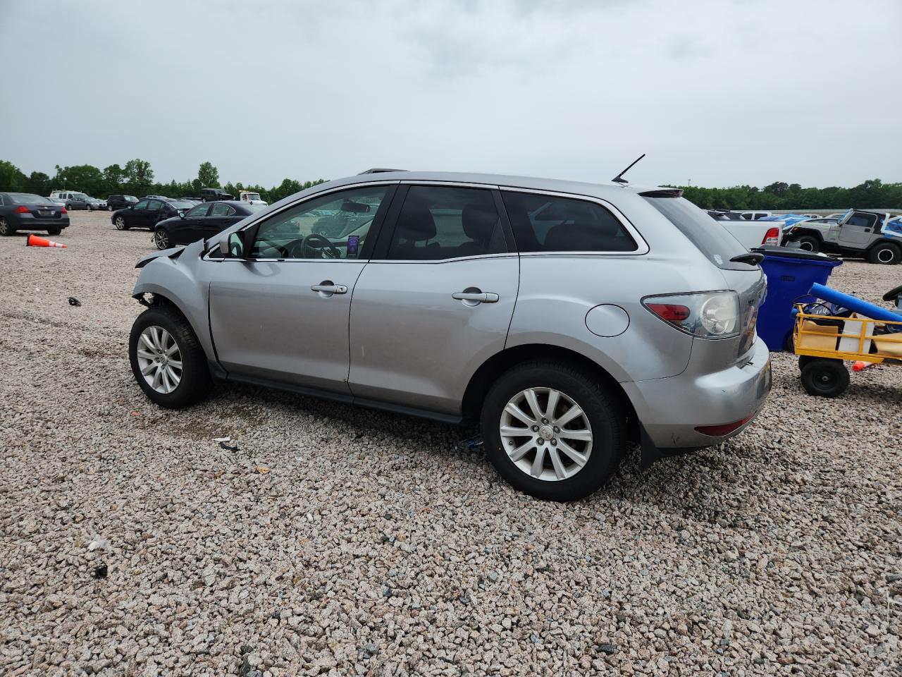 2012 Mazda Cx-7 Silver vin: JM3ER2B56C0415478