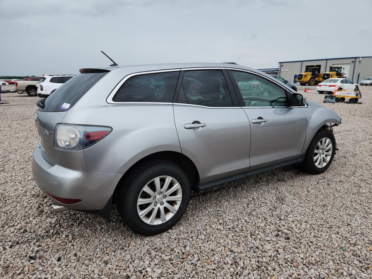 2012 Mazda Cx-7 Silver vin: JM3ER2B56C0415478