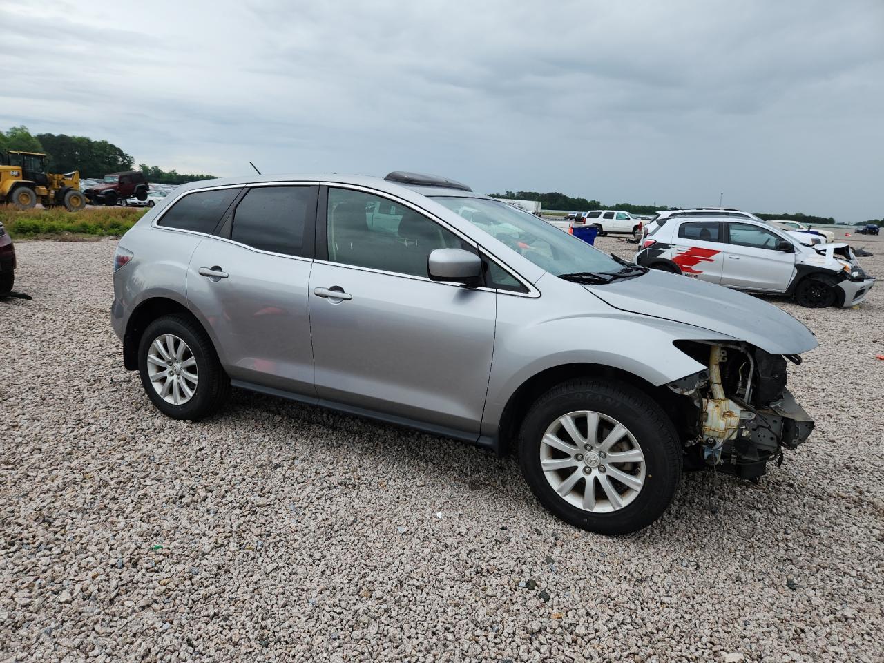 2012 Mazda Cx-7 Silver vin: JM3ER2B56C0415478