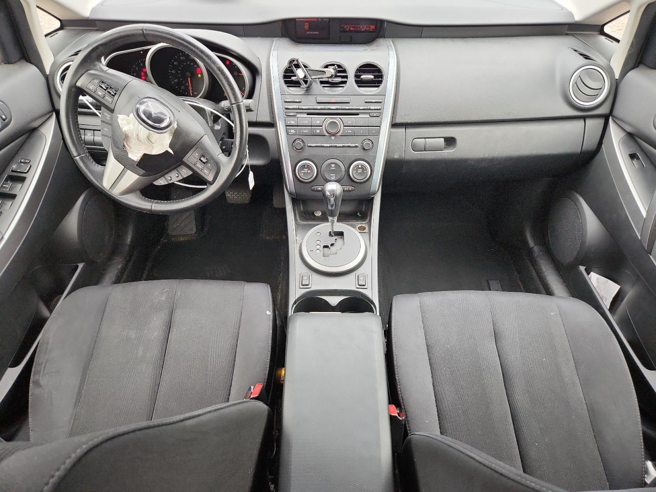 2012 Mazda Cx-7 Silver vin: JM3ER2B56C0415478